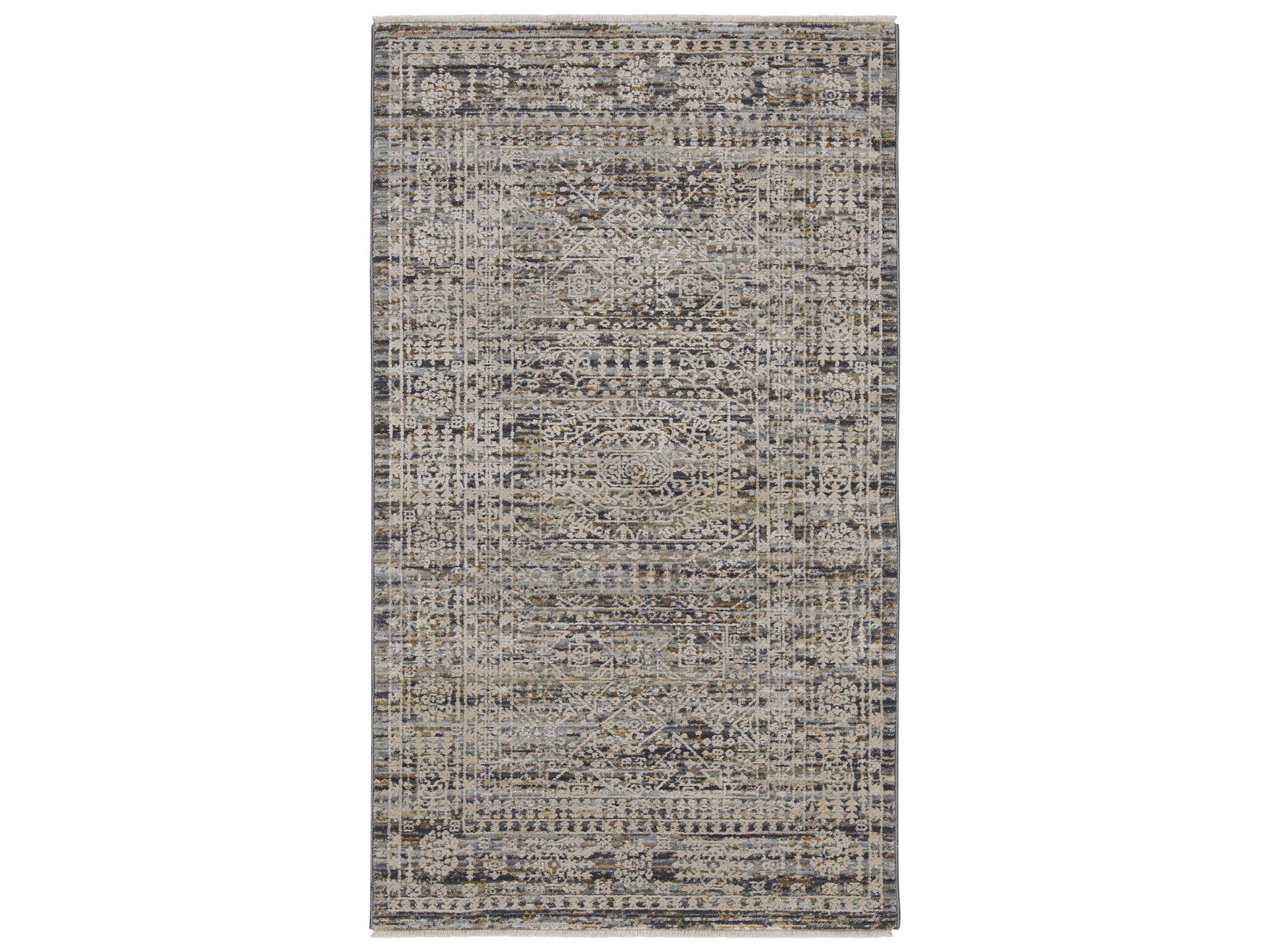 Lynx LNX05 Area Rug Ivory Slate Vintage Bohemian