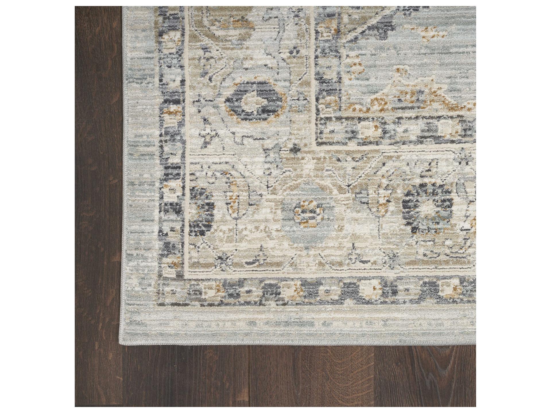 Nourison Lynx Bordered Runner Area Rug