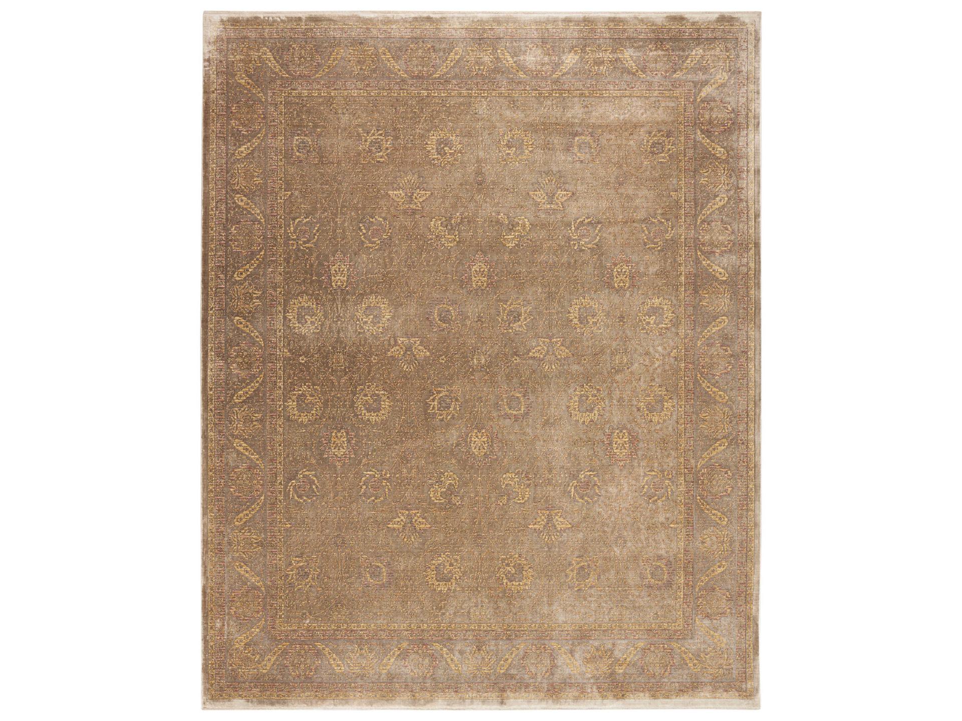 Luxurious Collection Bordered Indoor Area Rug