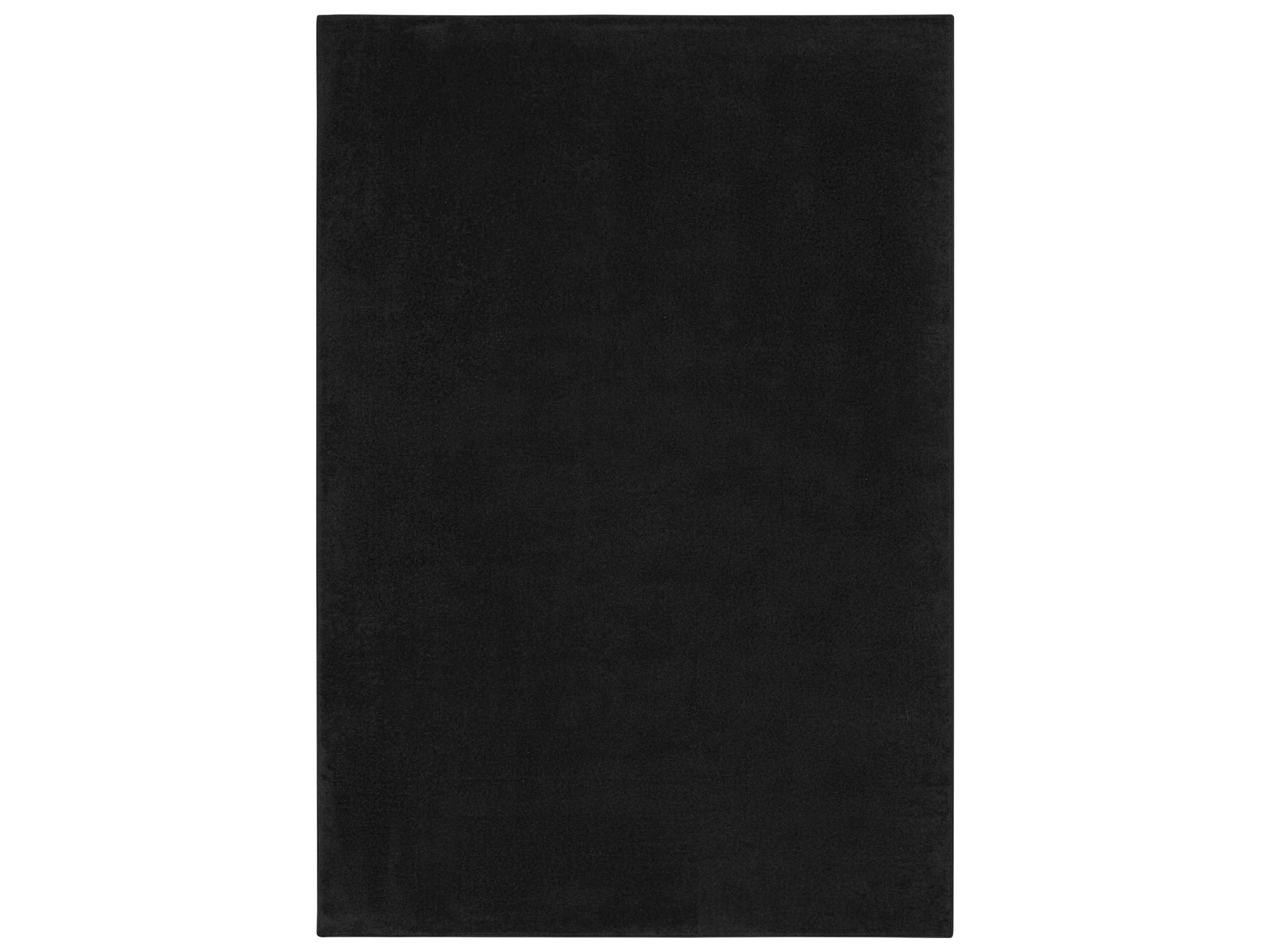 Essentials Indoor Outdoor Area Rug in Black