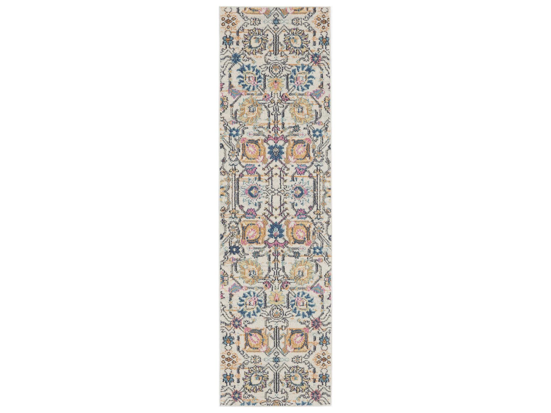 Passion Floral Runner Area Rug