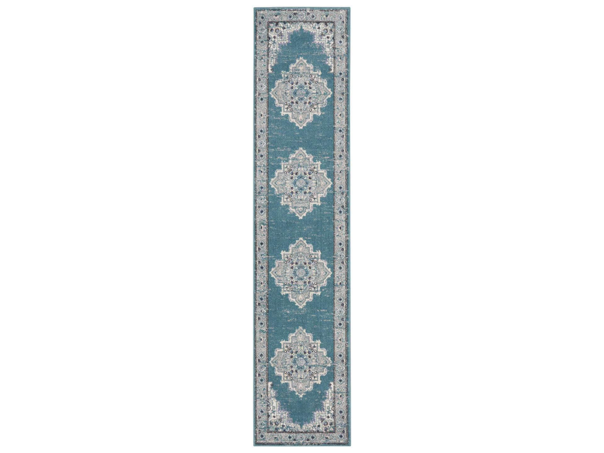 Passion Bordered Runner Area Rug