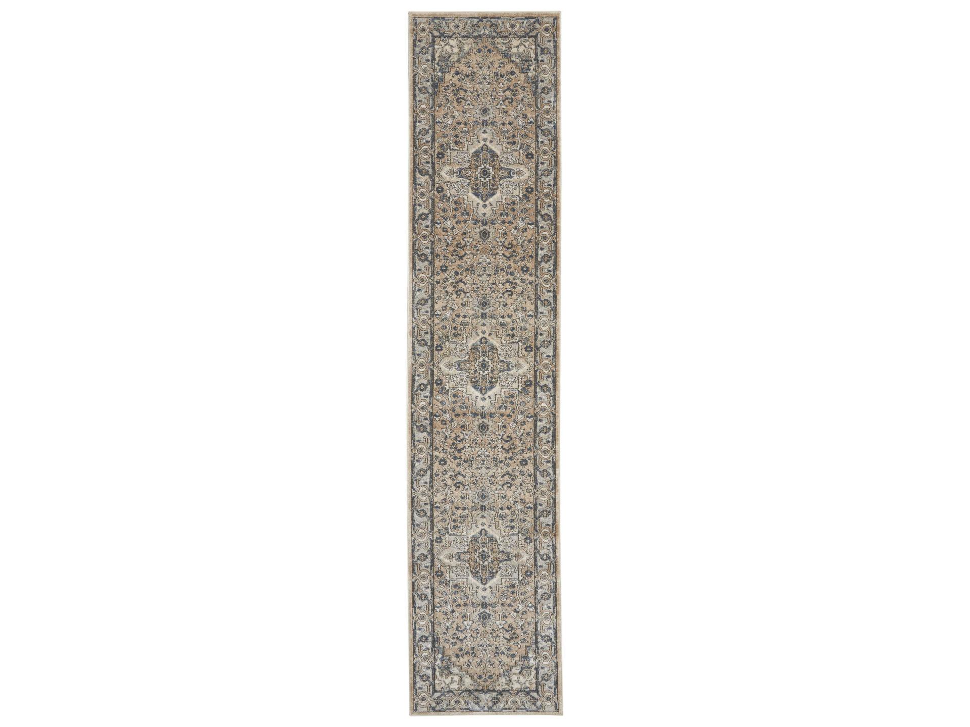 Quarry Runner Rug Persian Style Medallion