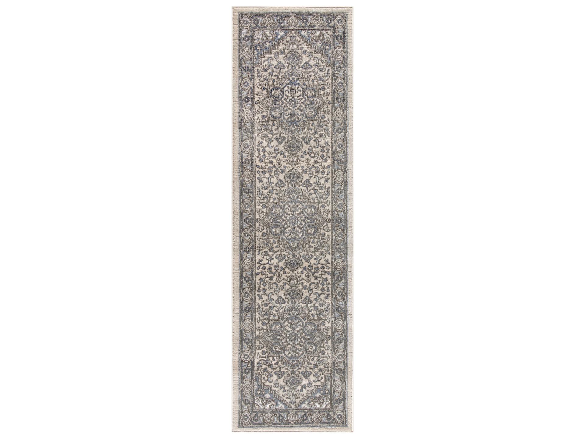 Quarr Bordered Runner Area Rug