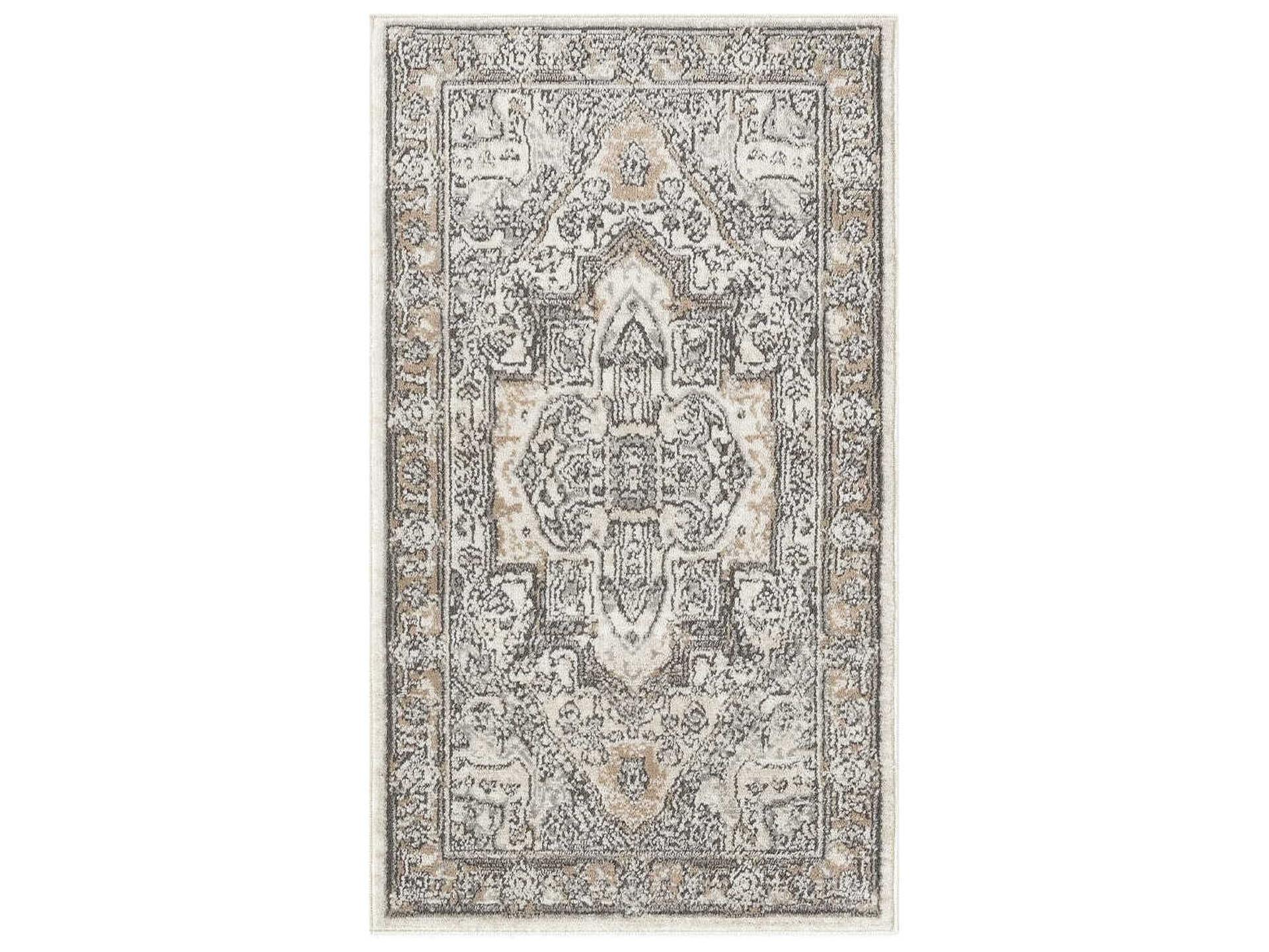 Quarry Bordered Area Rug