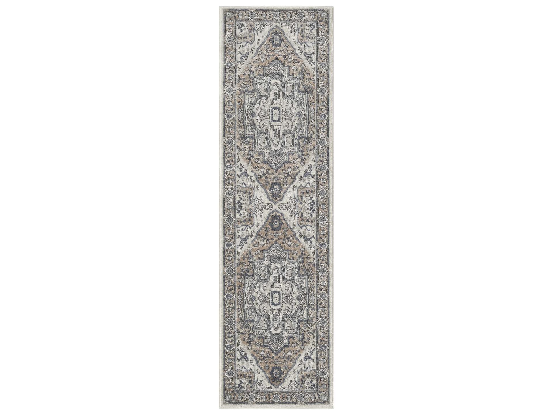 Quarry Bordered Runner Area Rug