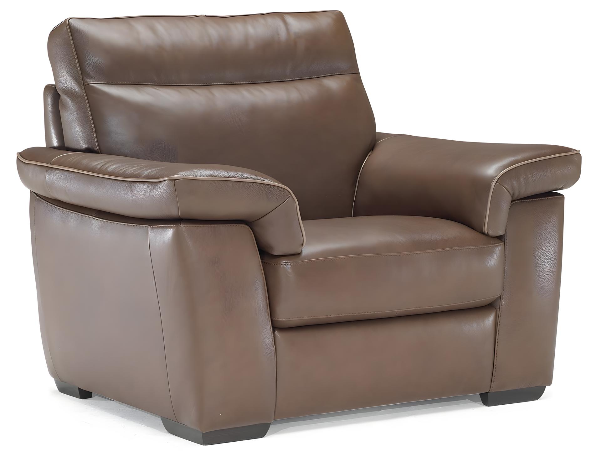 Brivido Leather Club Chair