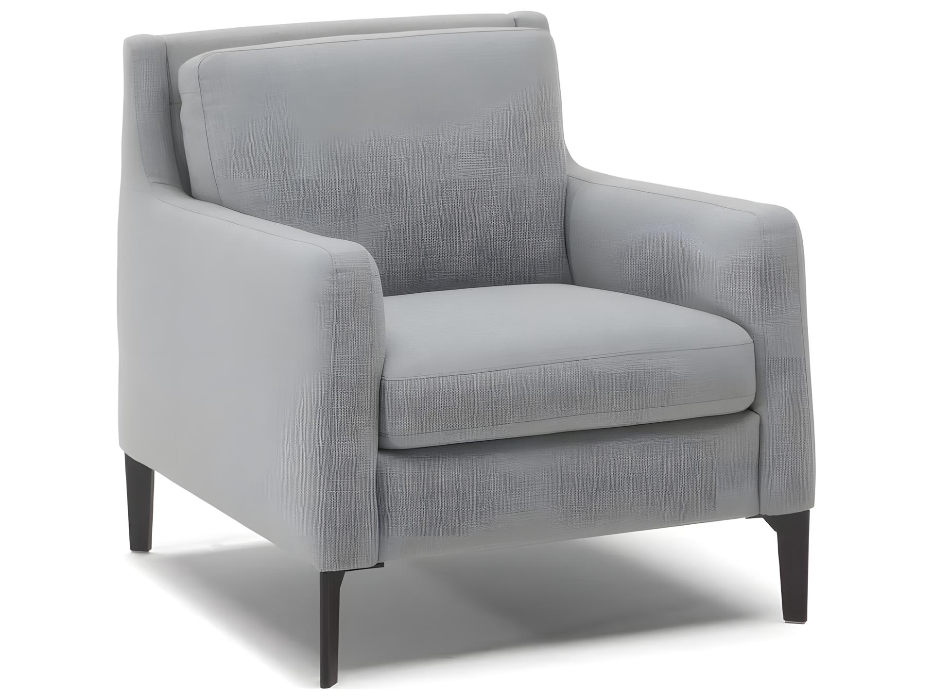 Quiete Armchair with Metal or Wood Legs