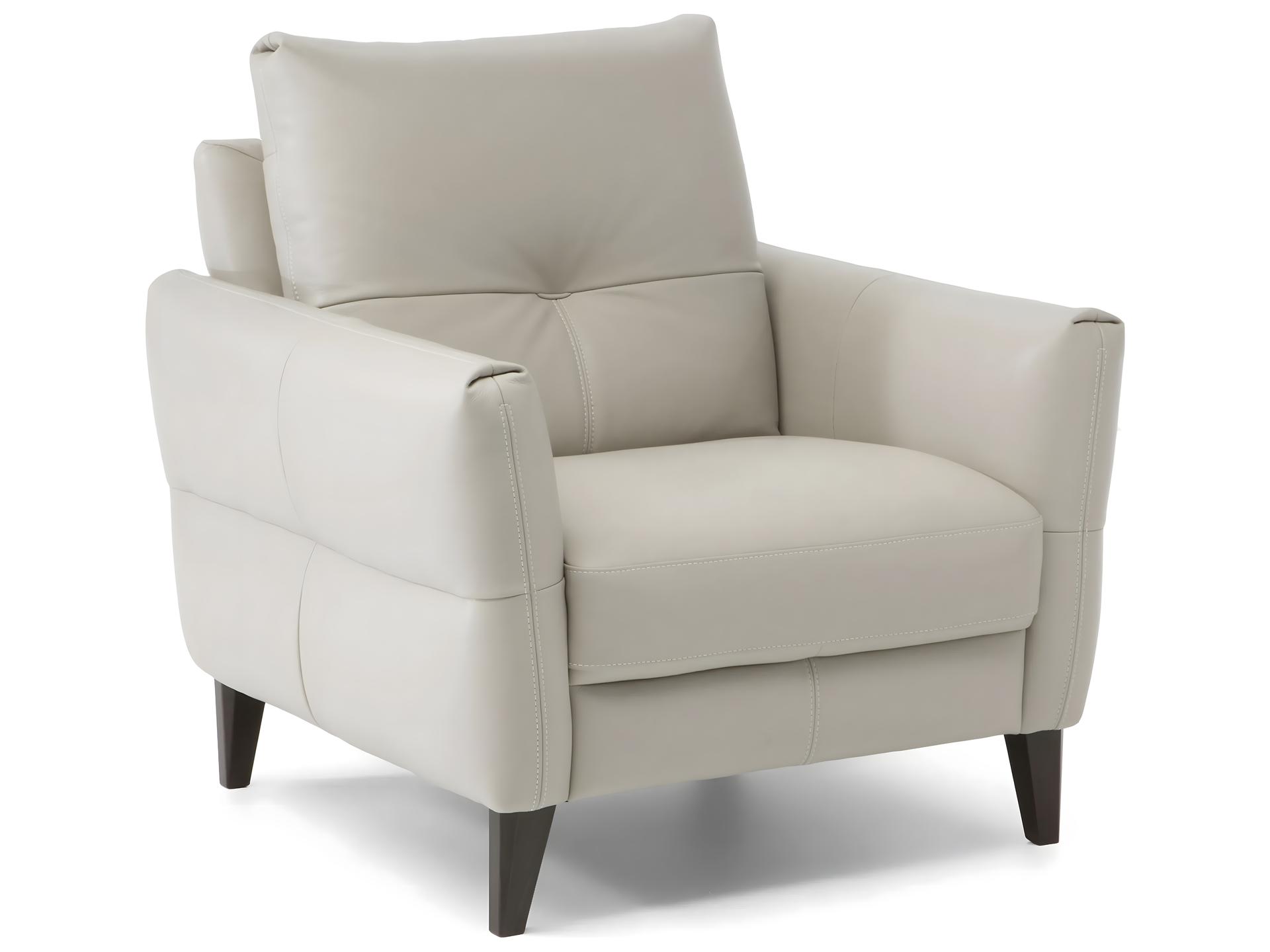 Leale Modern Accent Armchair with Button Tufted Detail