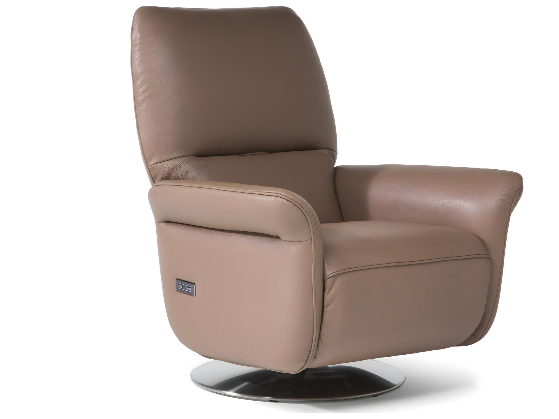 Angelica King Swivel Power Reclining Accent Chair