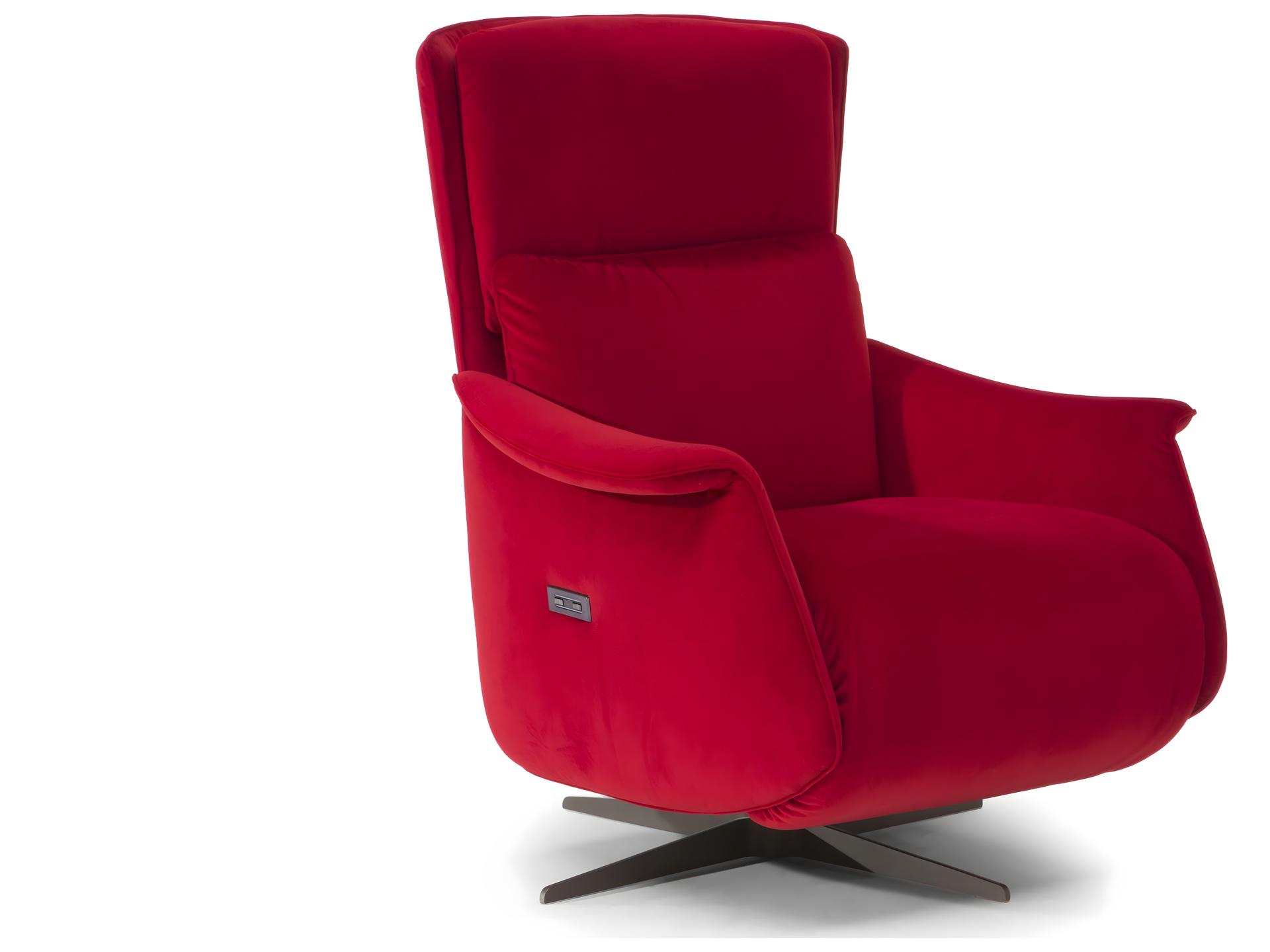 Until Queen Power Reclining Swivel Accent Chair