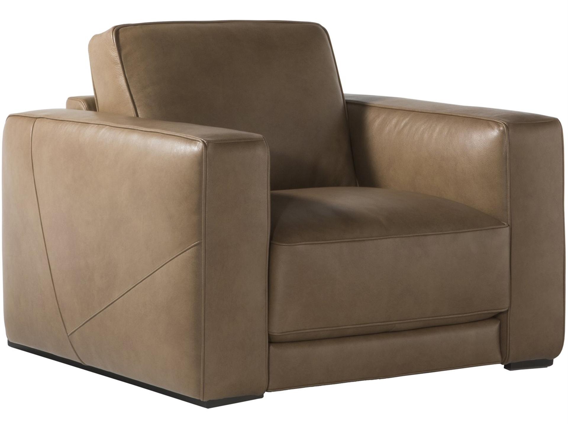 Boston Accent Chair with Modern Design and Wood Legs