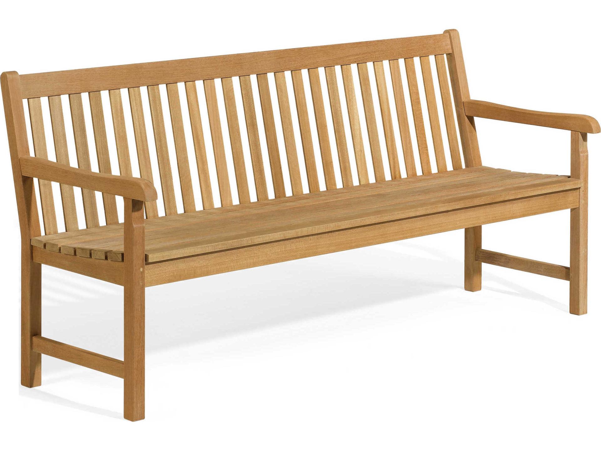 Classic Teak Natural Patio Bench