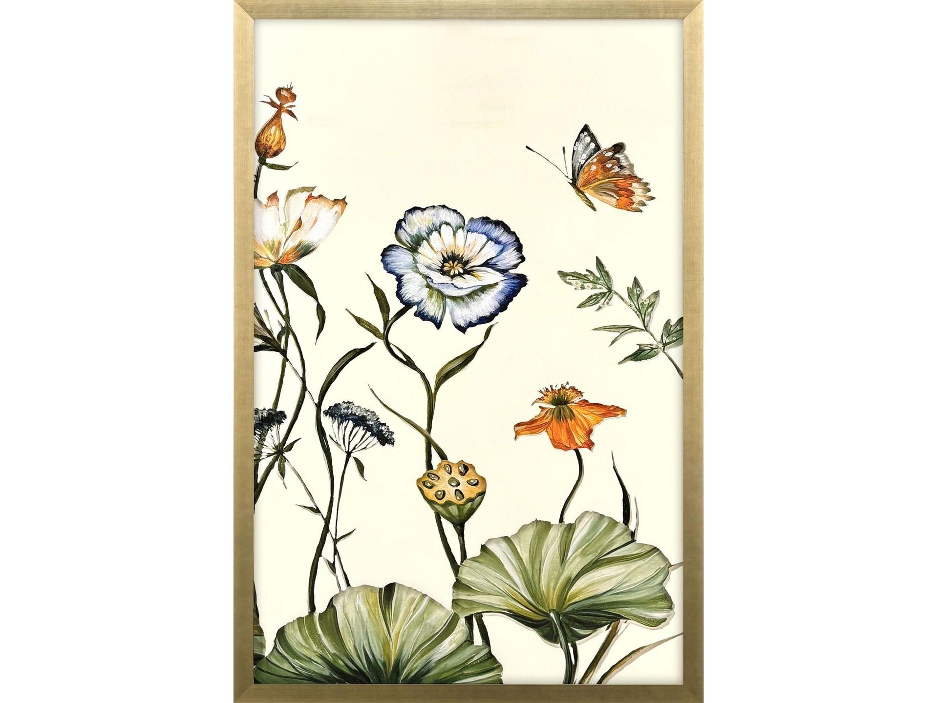 Garden of Eden II Mixed Media Framed Art by Liz Jardine