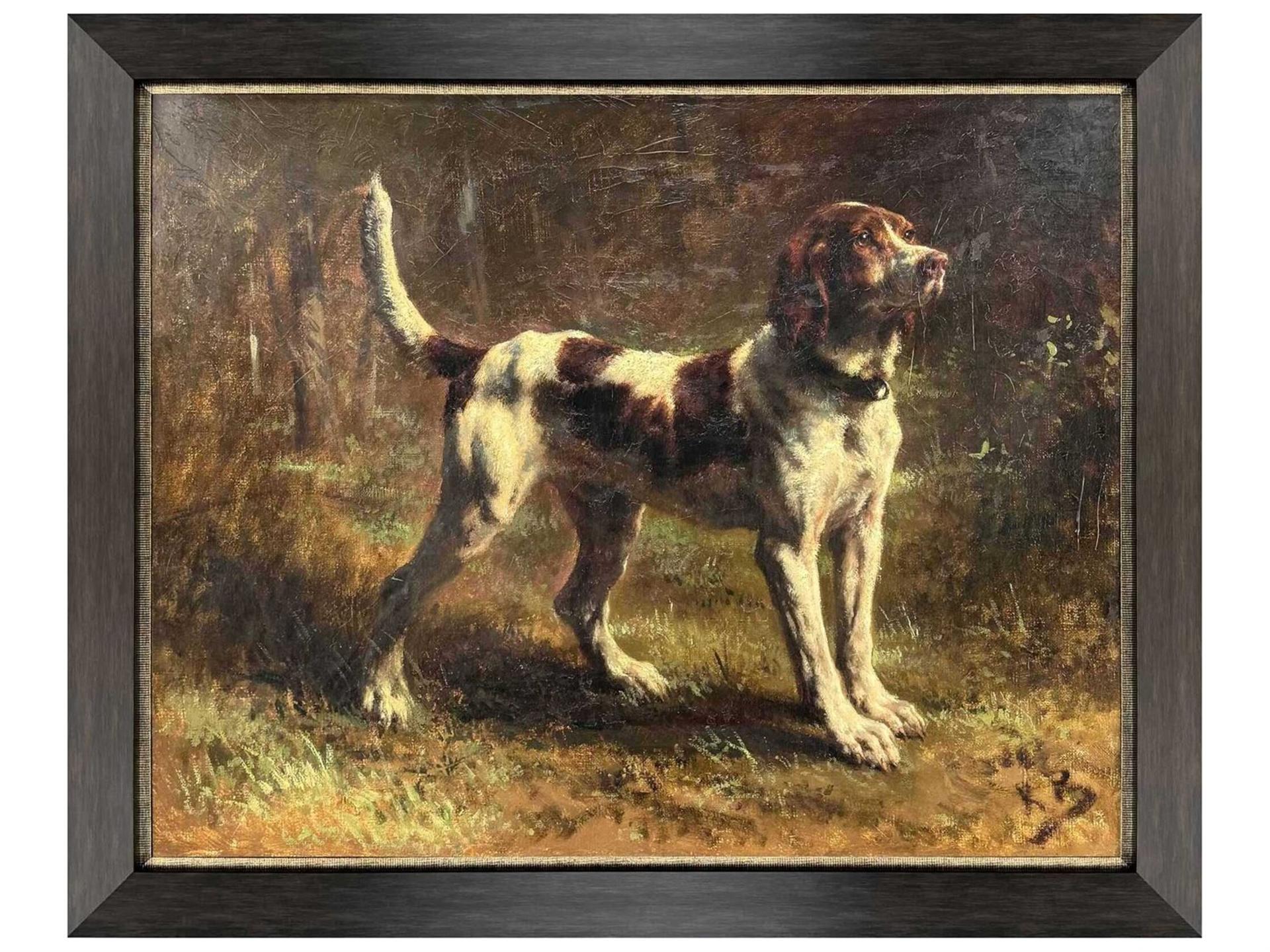 Limier Briquet Hound Art Sculpture Traditional