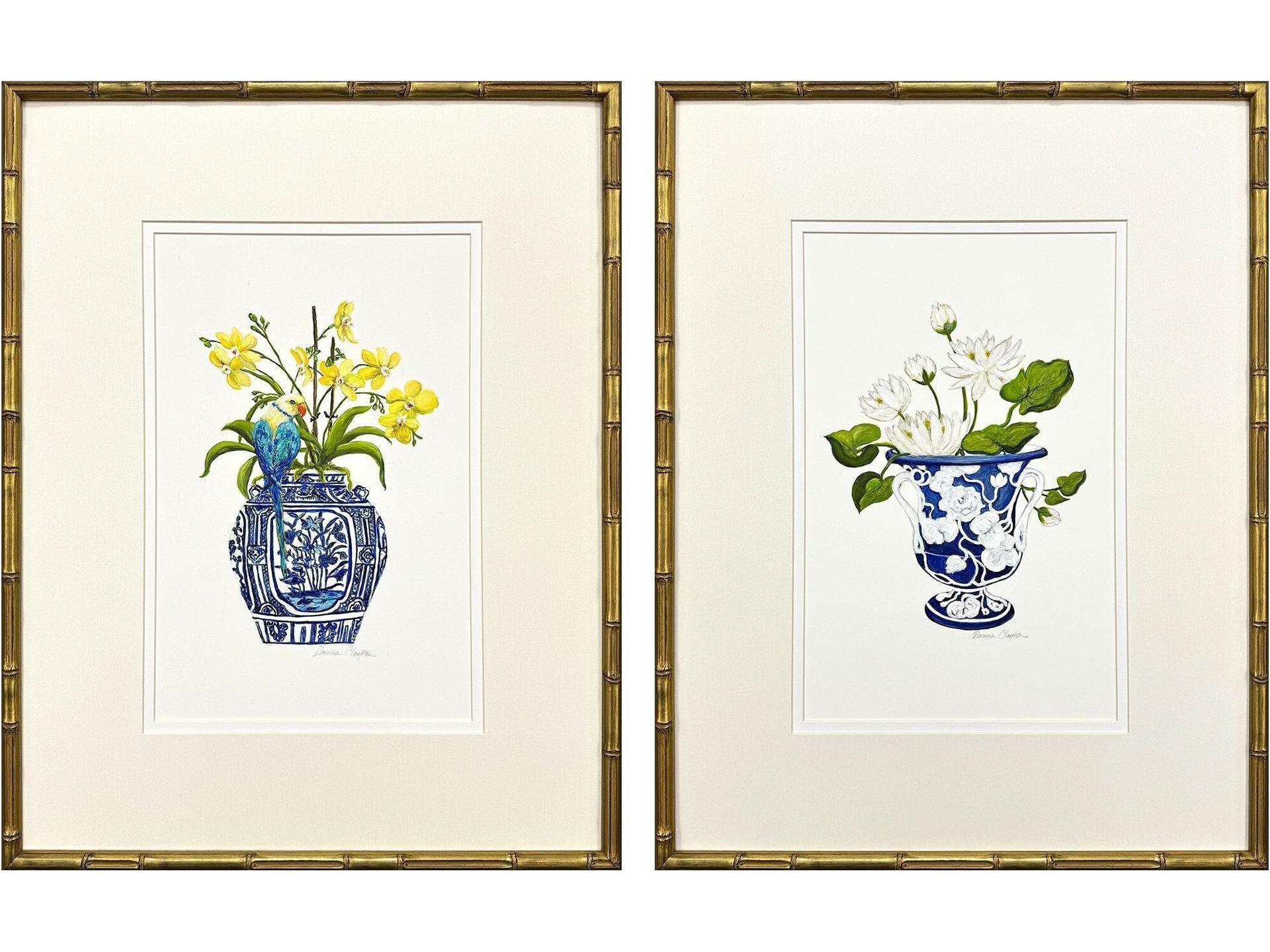 Blue And White II Set of 2