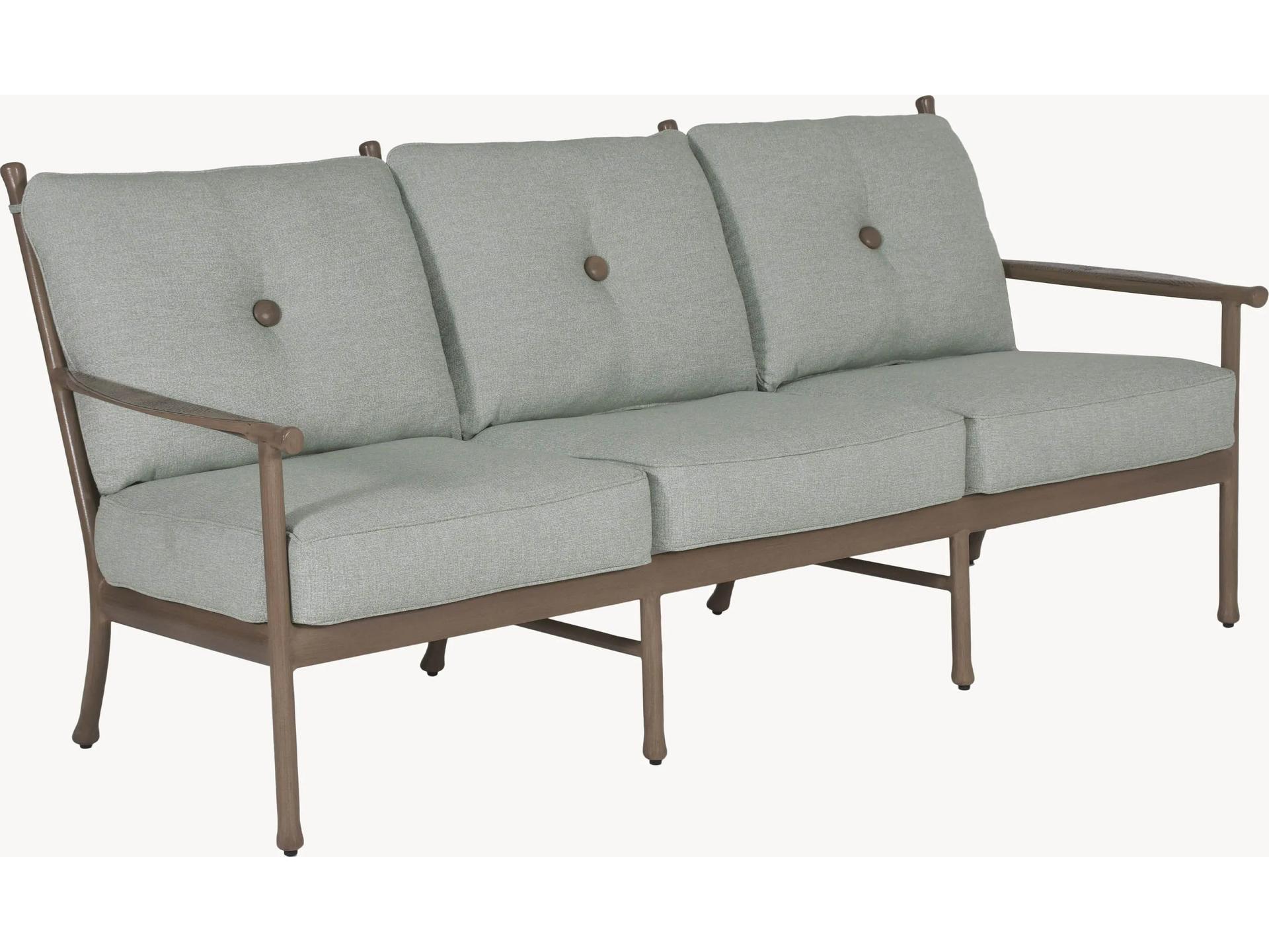 Lodge 2-Seat Deep Seating Cast Aluminum Loveseat
