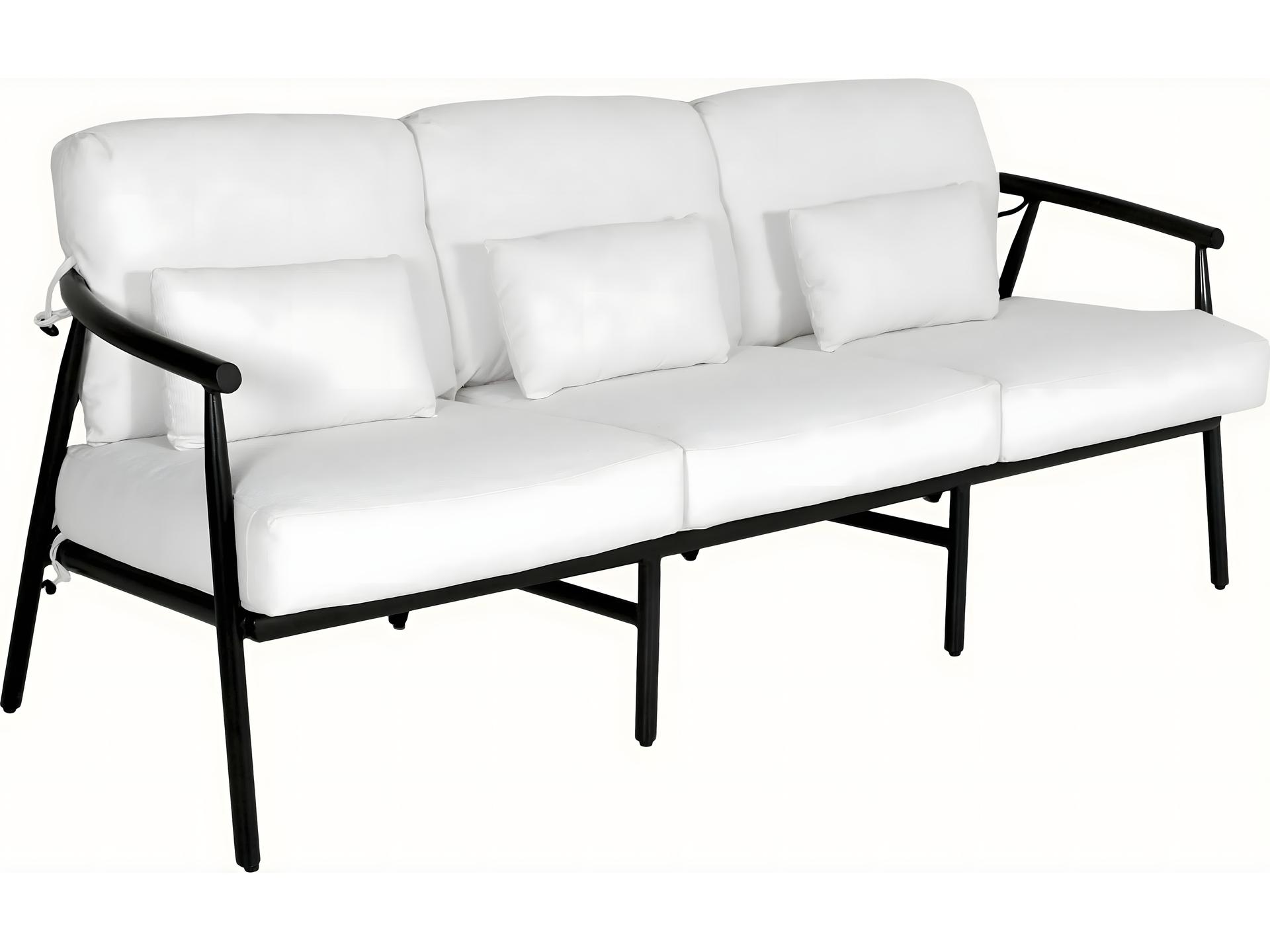 Cordell Deep Seating Cast Aluminum Sofa