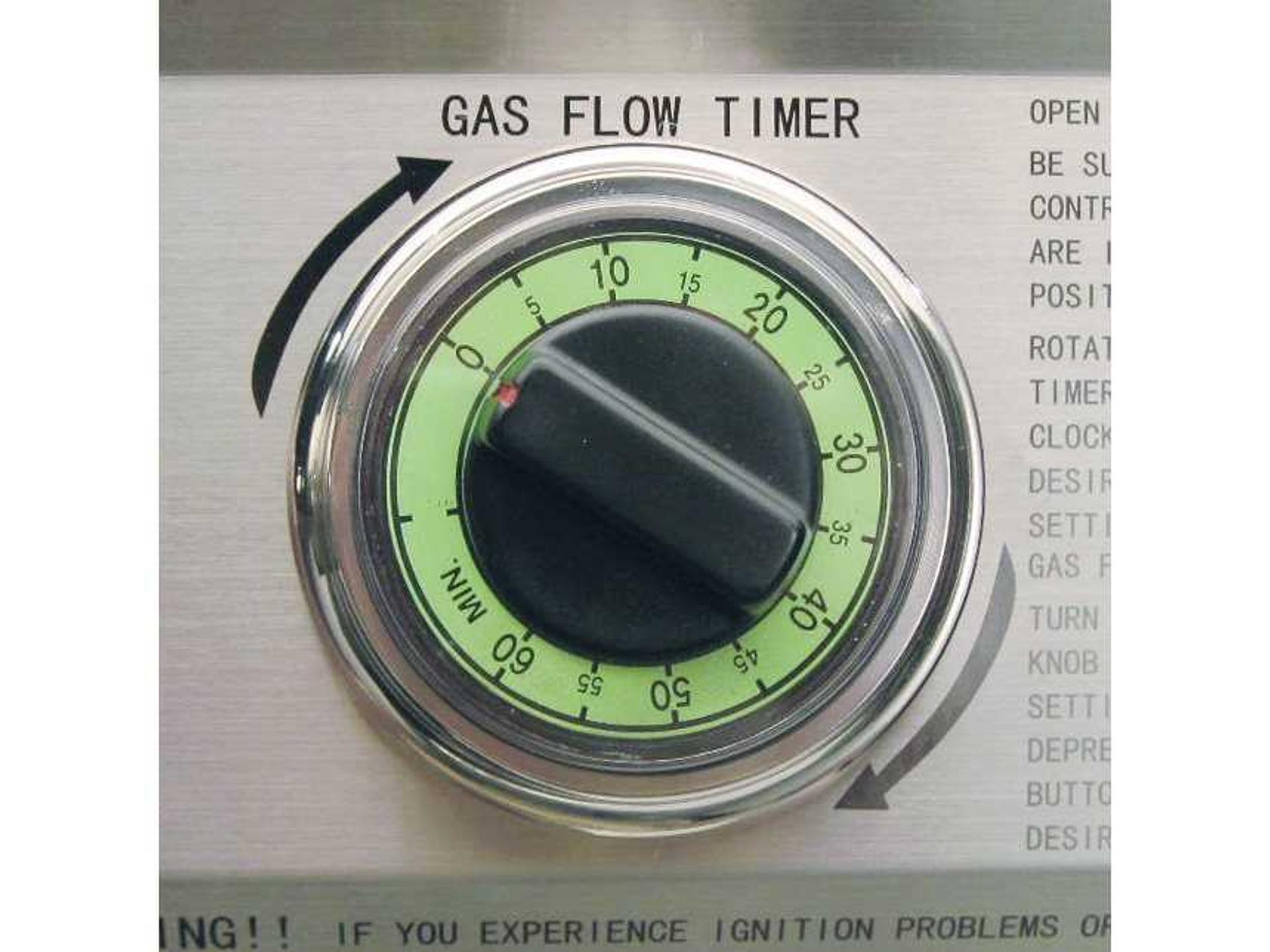 PGS Newport 30 Inch Natural Gas Grill Head With Built In One Hour Gas Timer