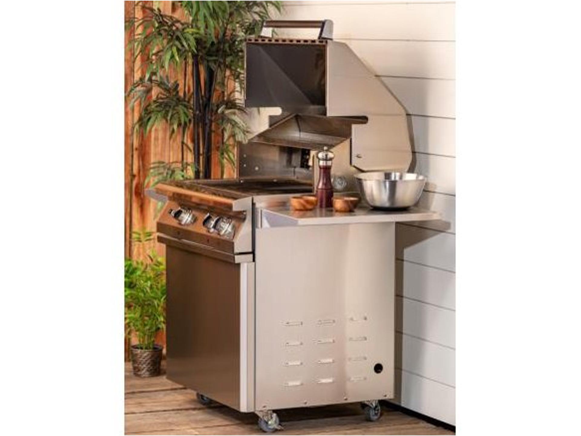 PGS Newport 30 Inch Natural Gas Grill Head With Built In One Hour Gas Timer