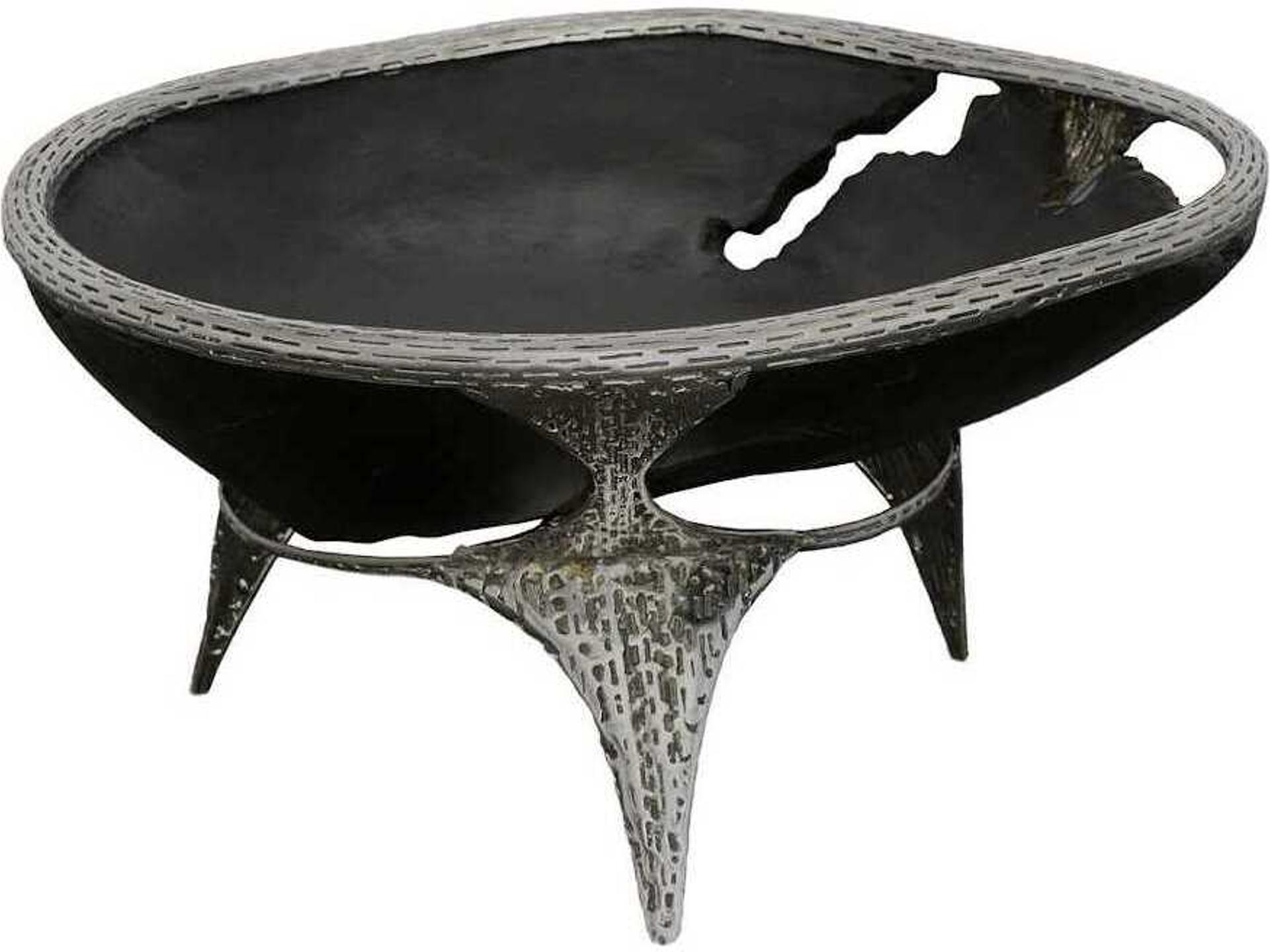 Black Graven Table Top Bowl
