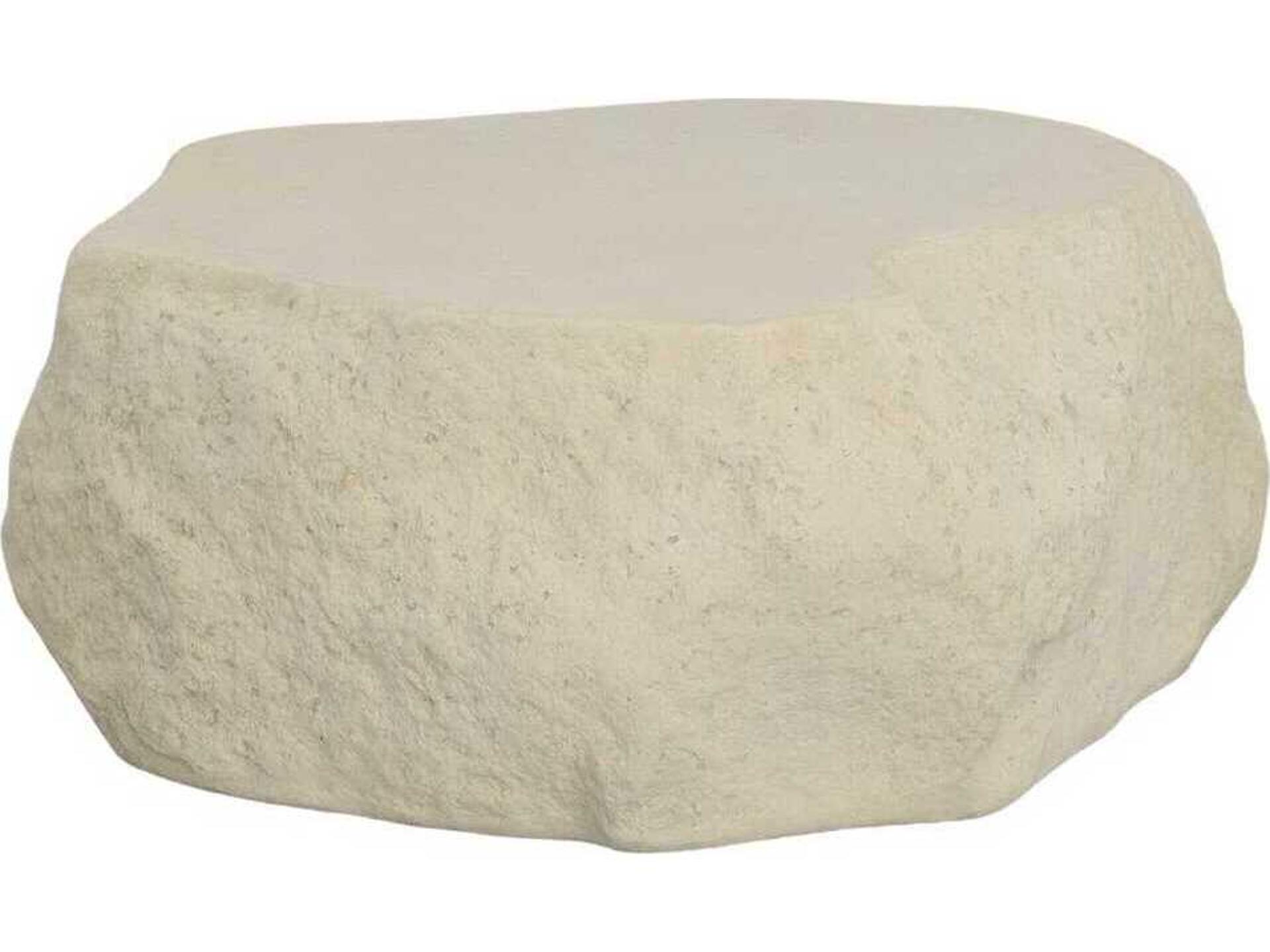 Quarry Small Coffee Table Organic Roman Stone