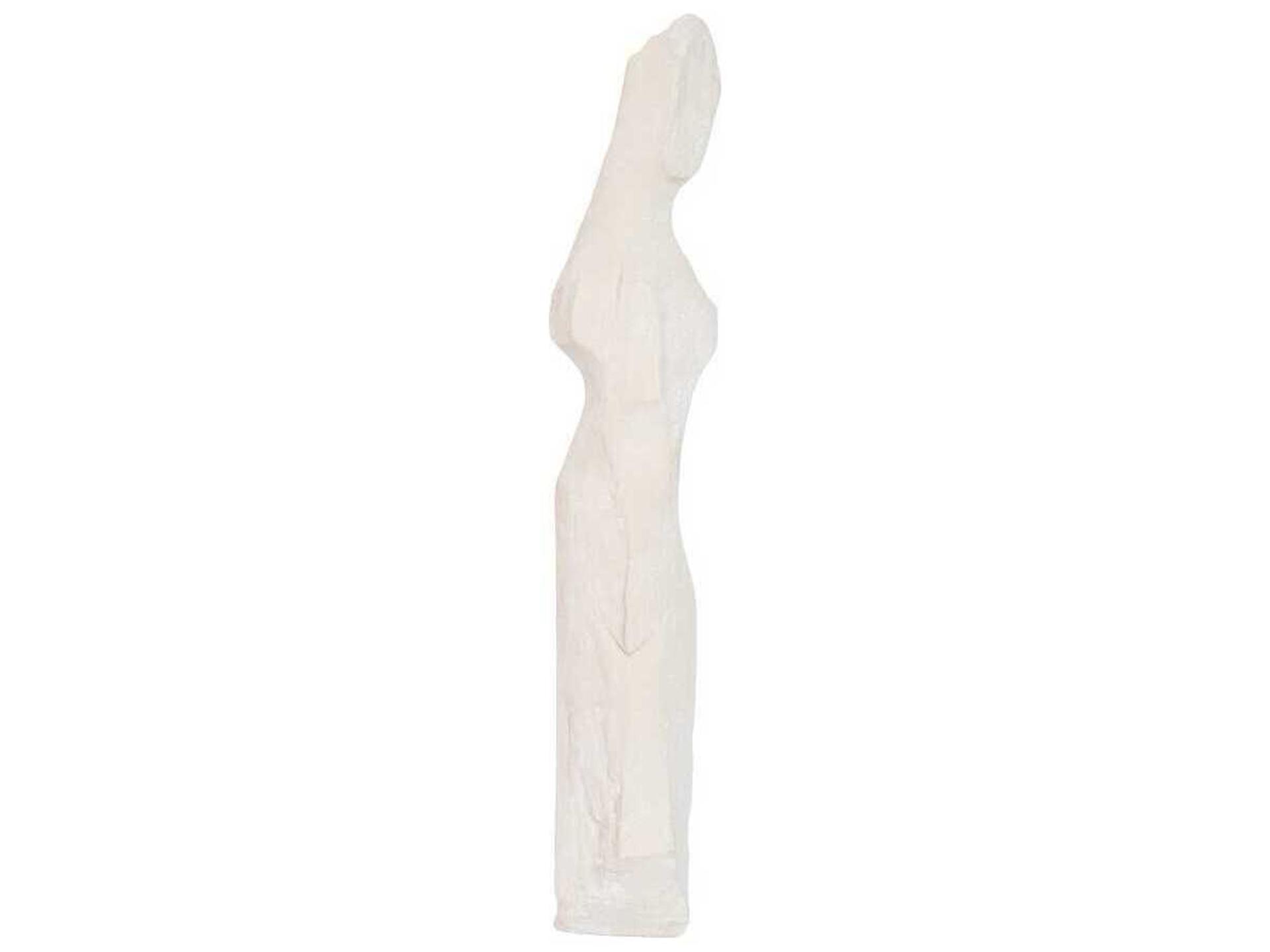 Cast Women Wall Art in Roman Stone Abstract Sculpture