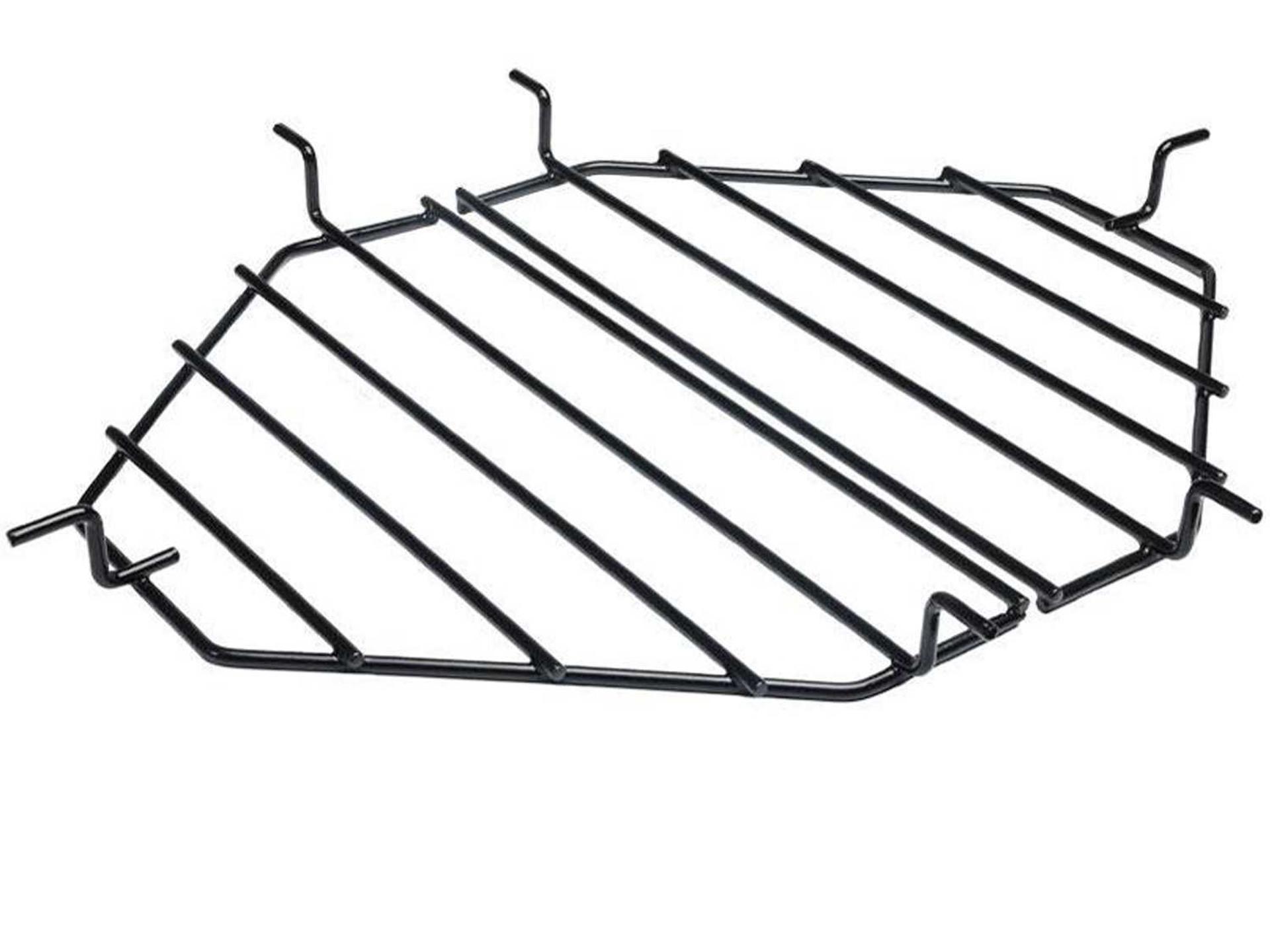 Primo Two Piece Drip Pan Heat Deflector Racks for Oval Junior Series Grill