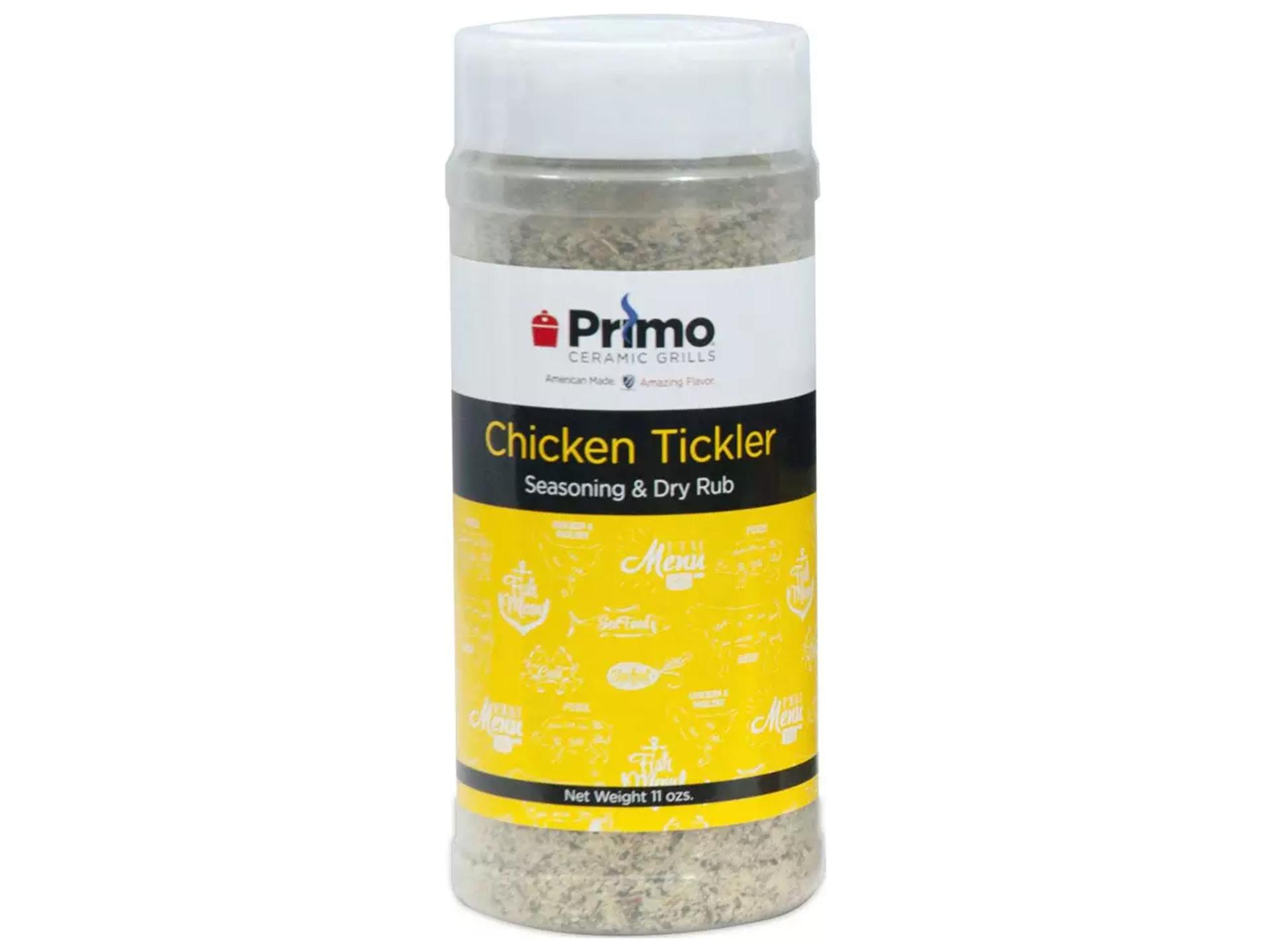 Primo Chicken Tickler BBQ Seasoning and Dry Rub by John Henry 11 oz