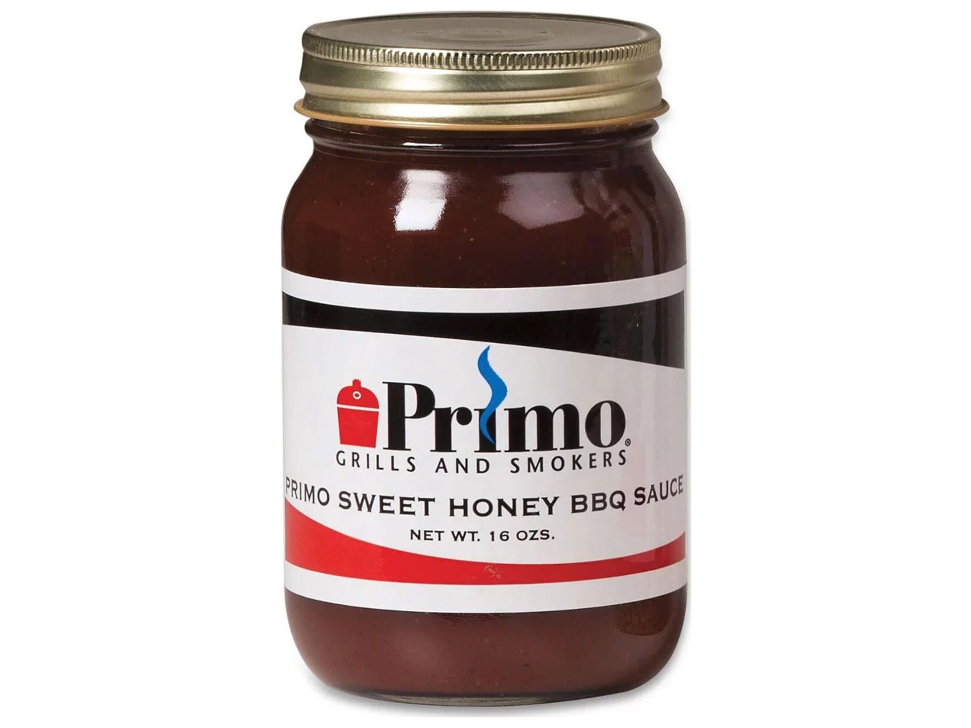Primo Honey BBQ Sauce by John Henry 16 Ounce Sweet and Spicy