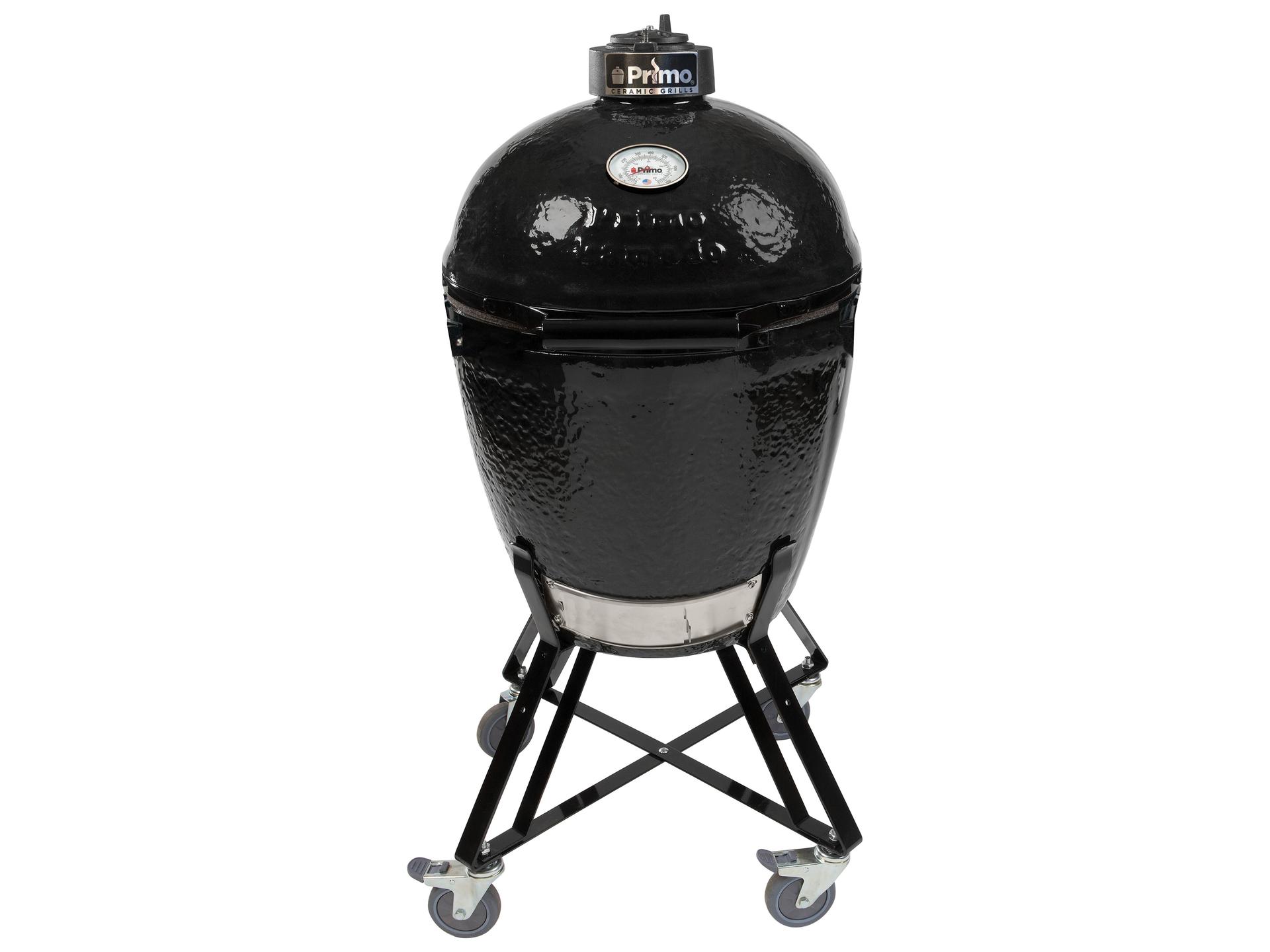 Primo Oval Kamado Charcoal Grill with Cradle