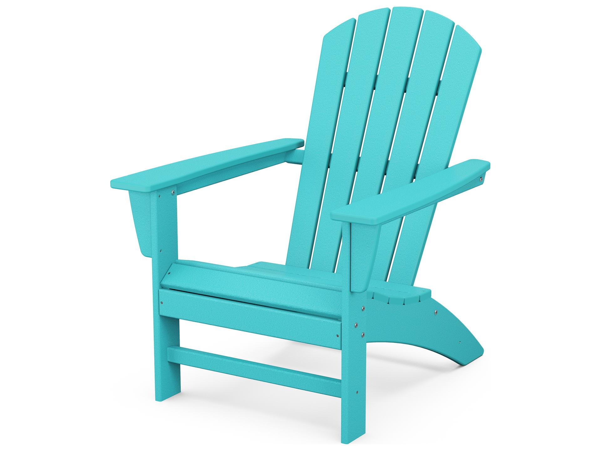 Nautical Recycled Plastic Patio Adirondack Chair