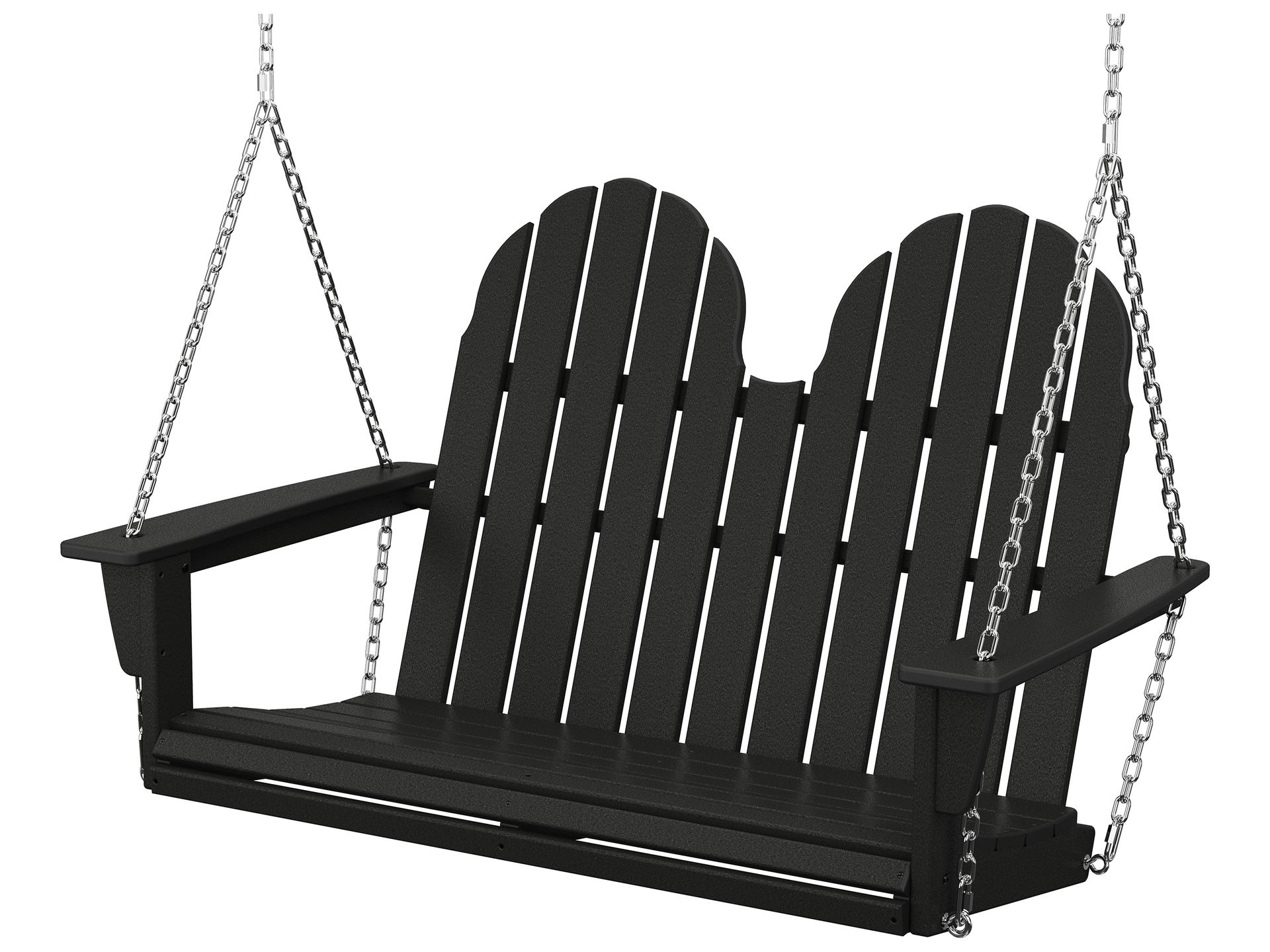 Vineyard Recycled Plastic Adirondack 48 Patio Swing