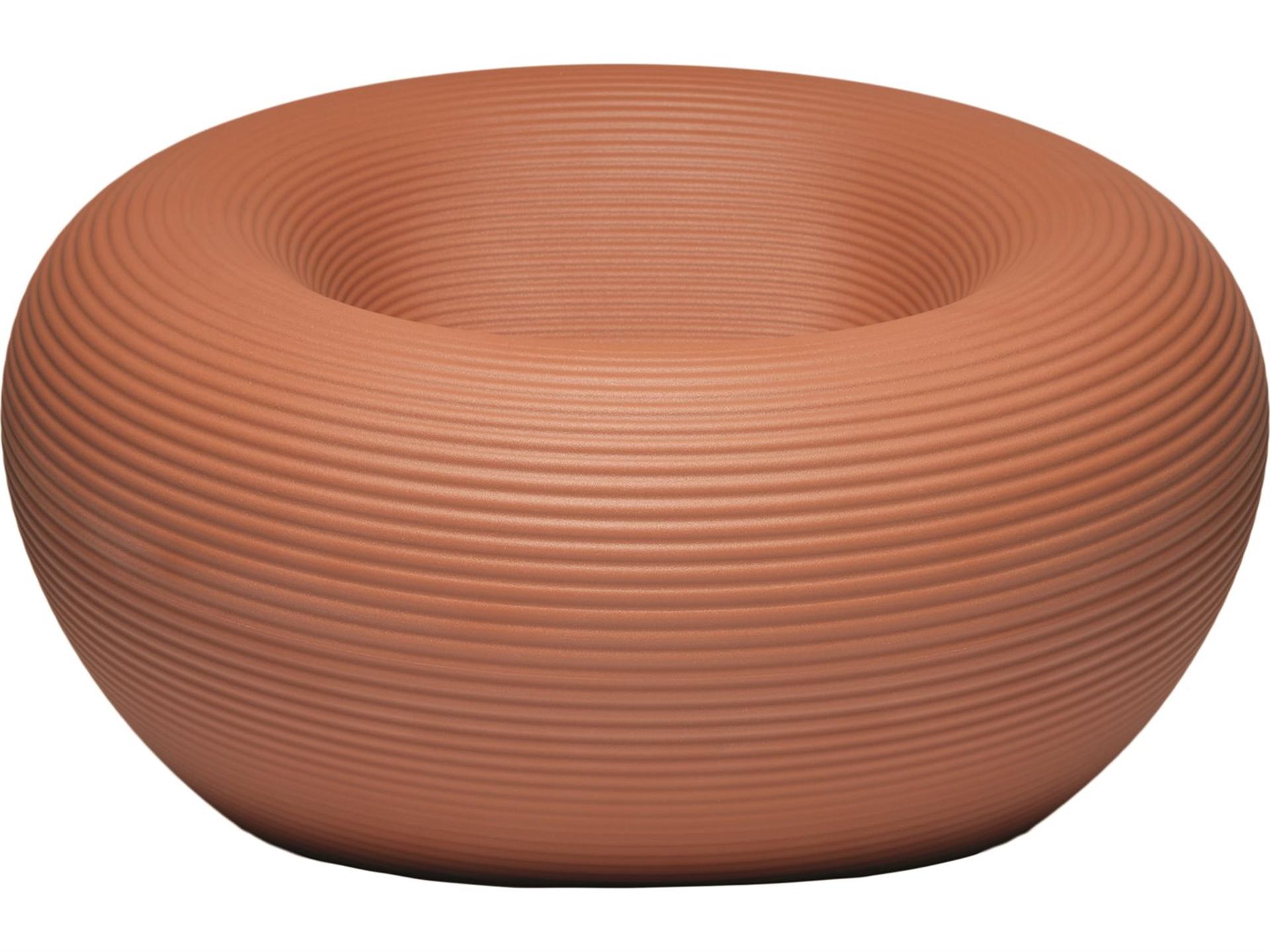 Nami Terracotta Recycled Plastic Lounge Chair