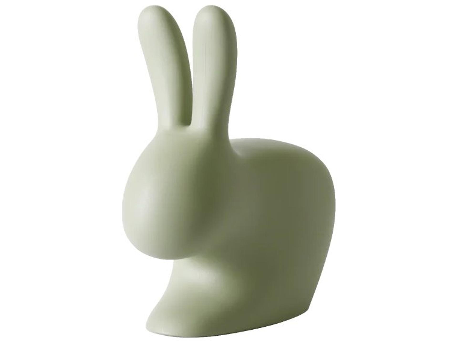 Rabbit Recycled Polyethylene Accent Chair in Green Mix