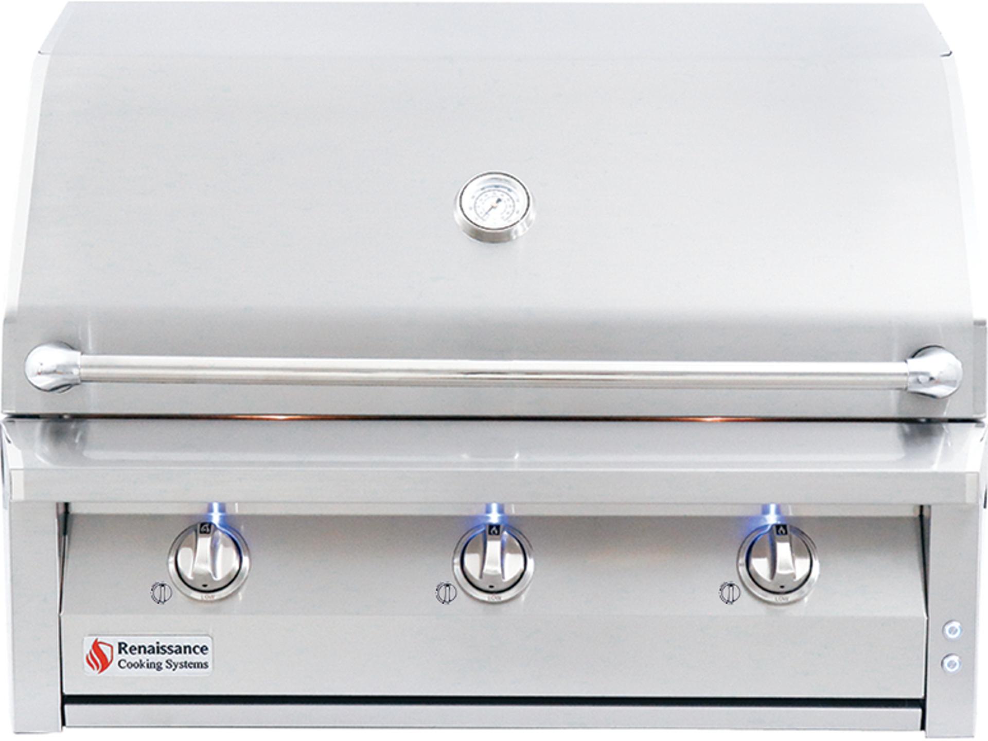 RCS 36-Inch American Renaissance Propane Gas Stainless Built-in Grill