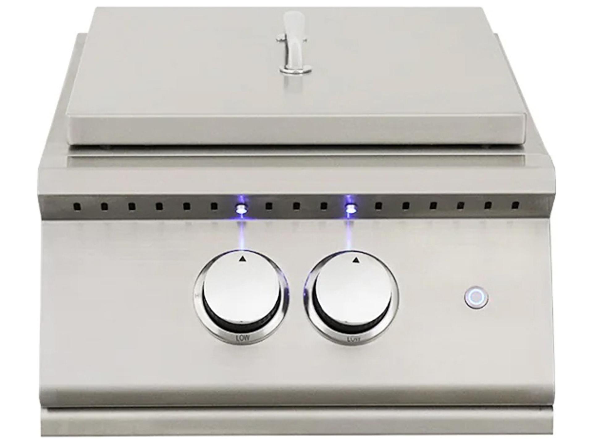 Premier Pro Built-In Power Burner with Blue LED Lights