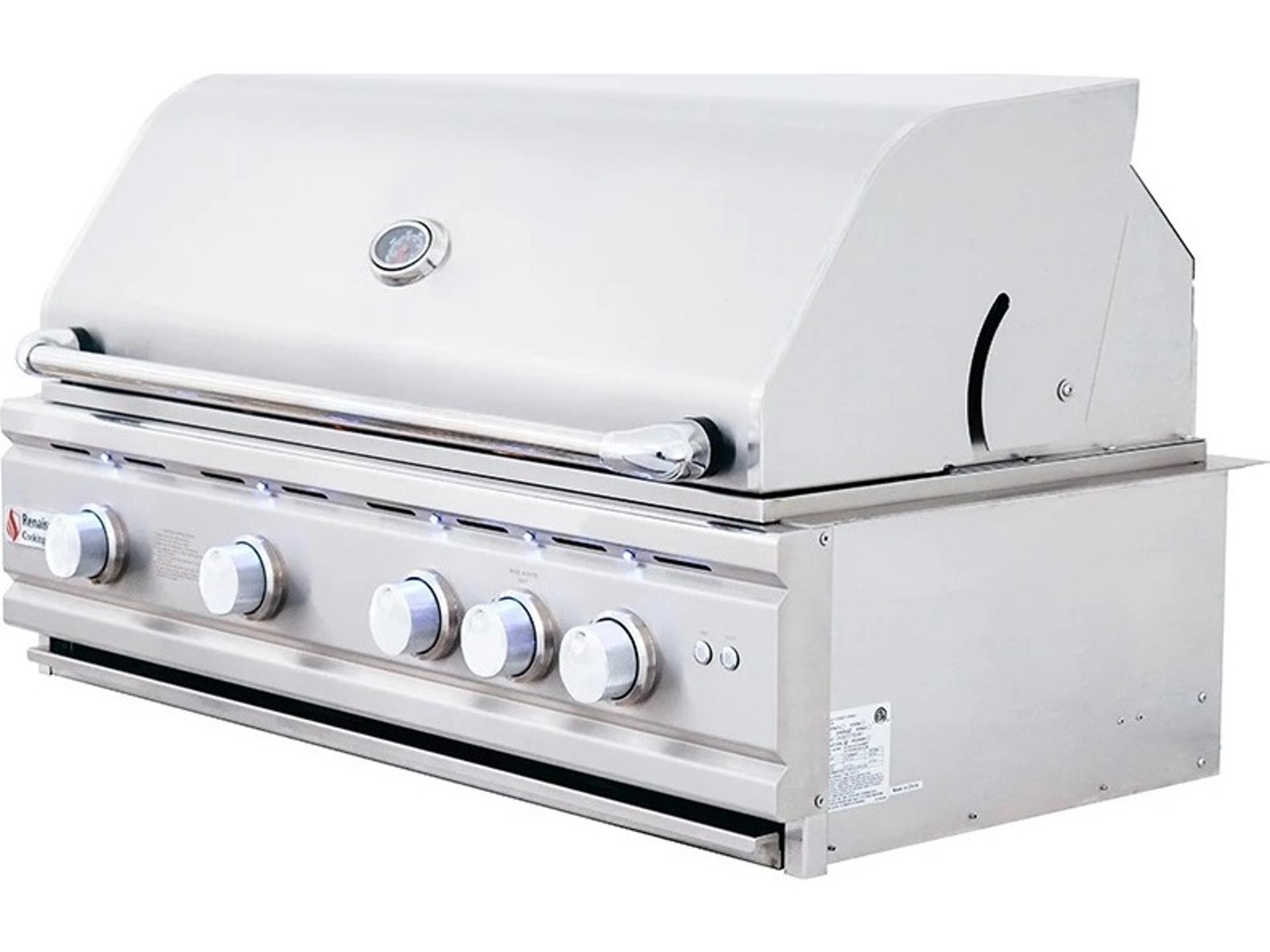 Cutlass Pro 38-Inch 4-Burner Built-In Natural Gas Grill
