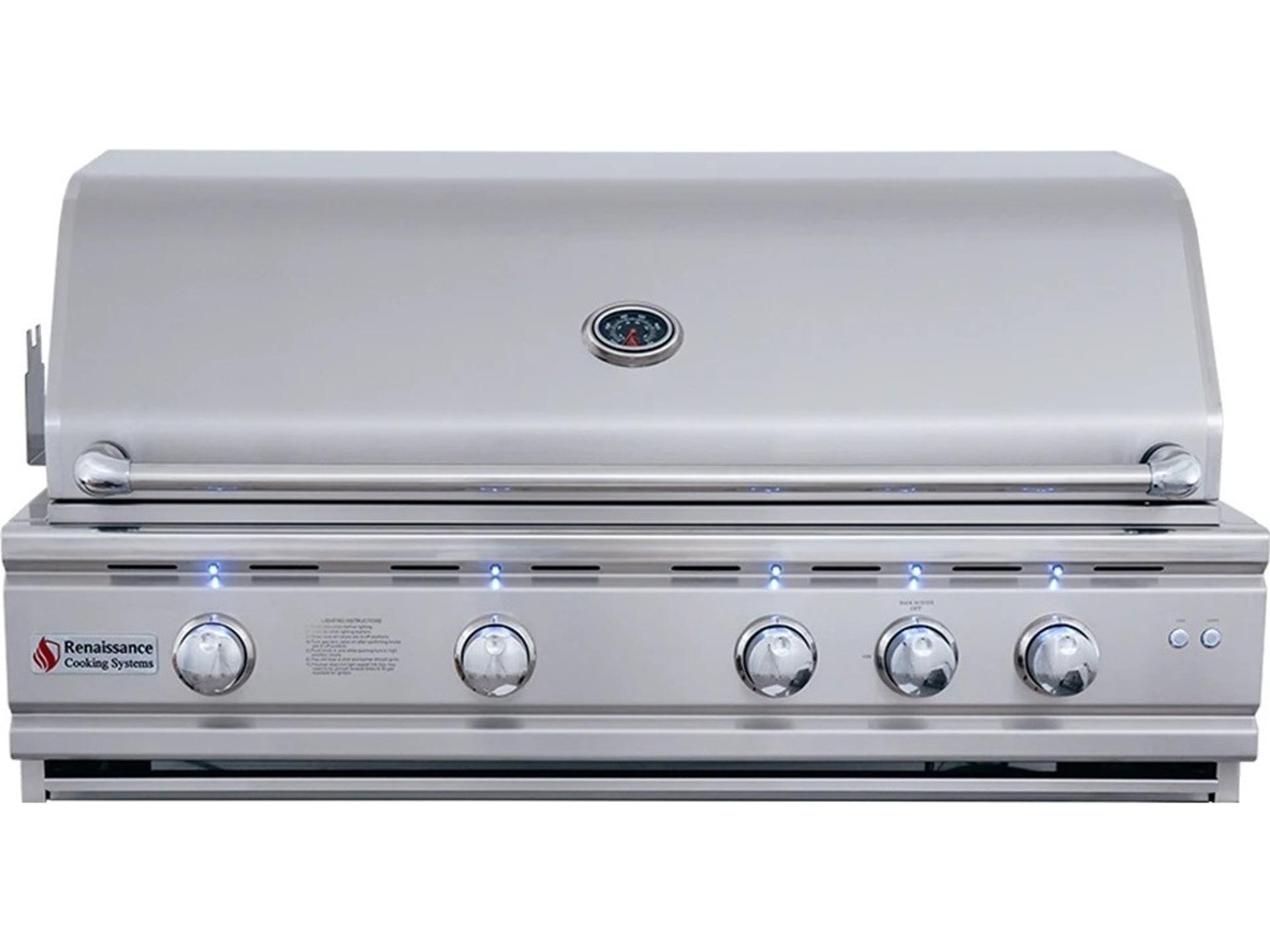 RCS Grills 42in Cutlass Pro Series Natural Gas Grill with LED Lights