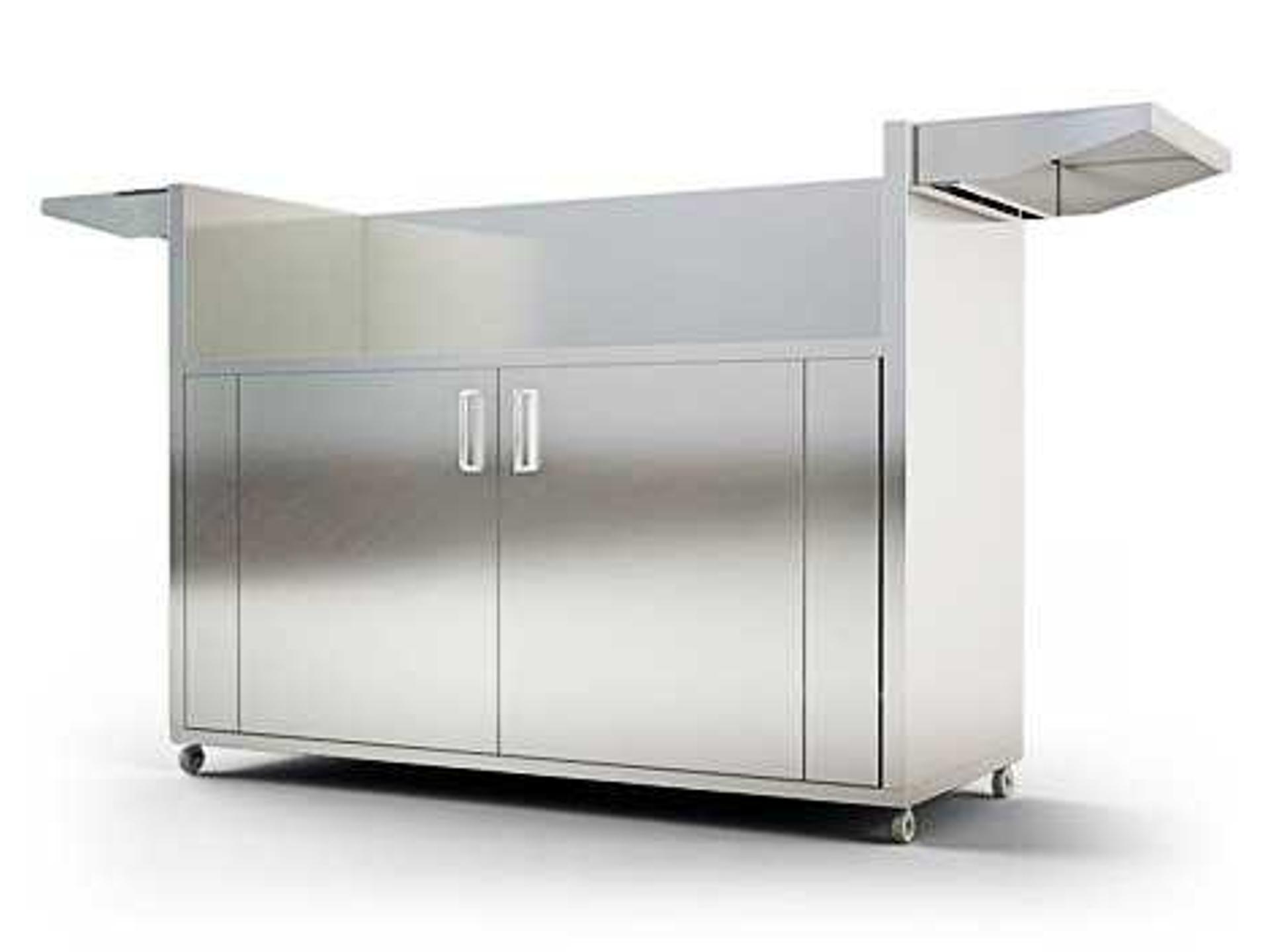 RCS Grills Stainless Cart for RON42a Grill