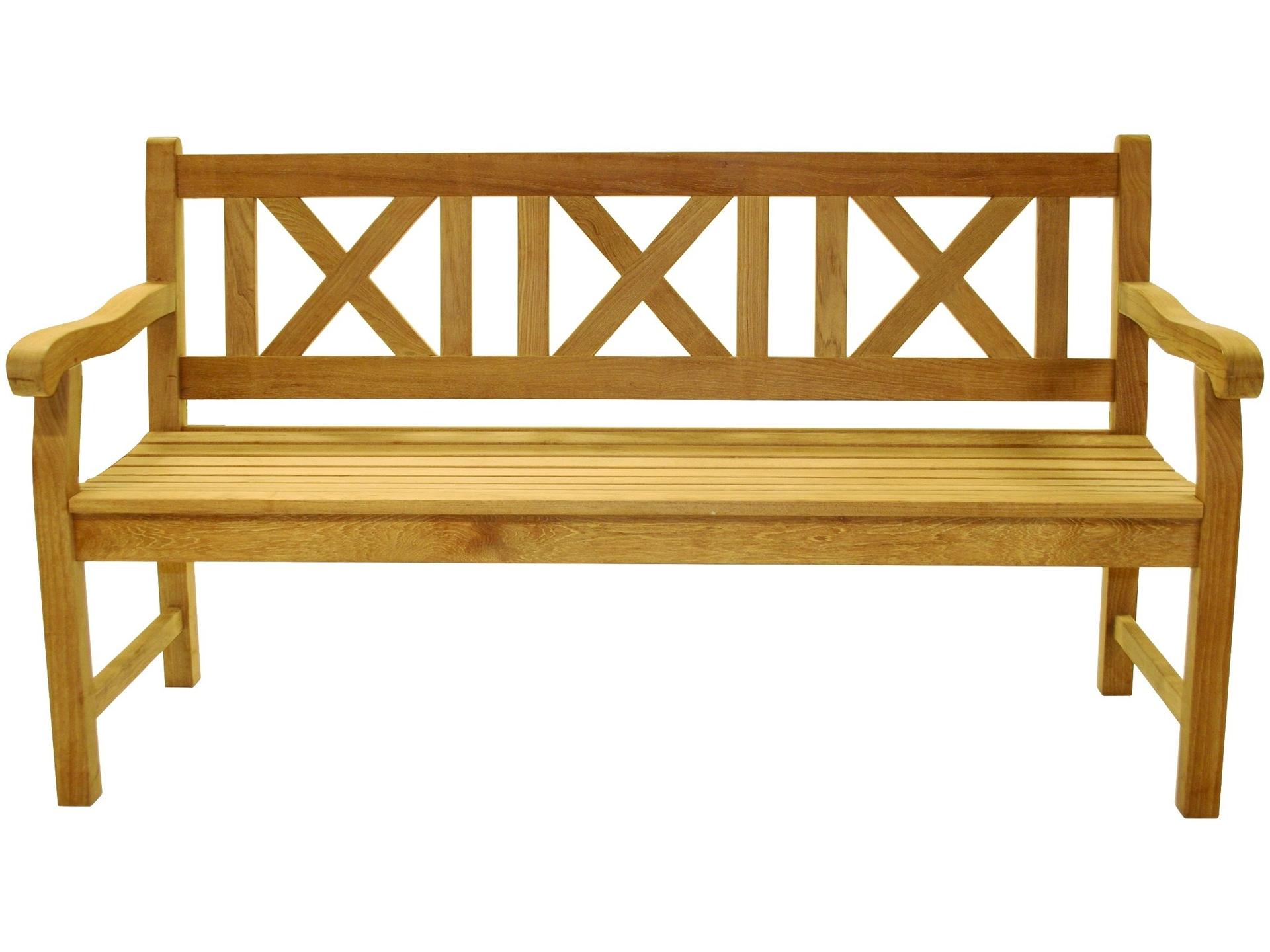 Classic Three-Seater Outdoor Patio Bench