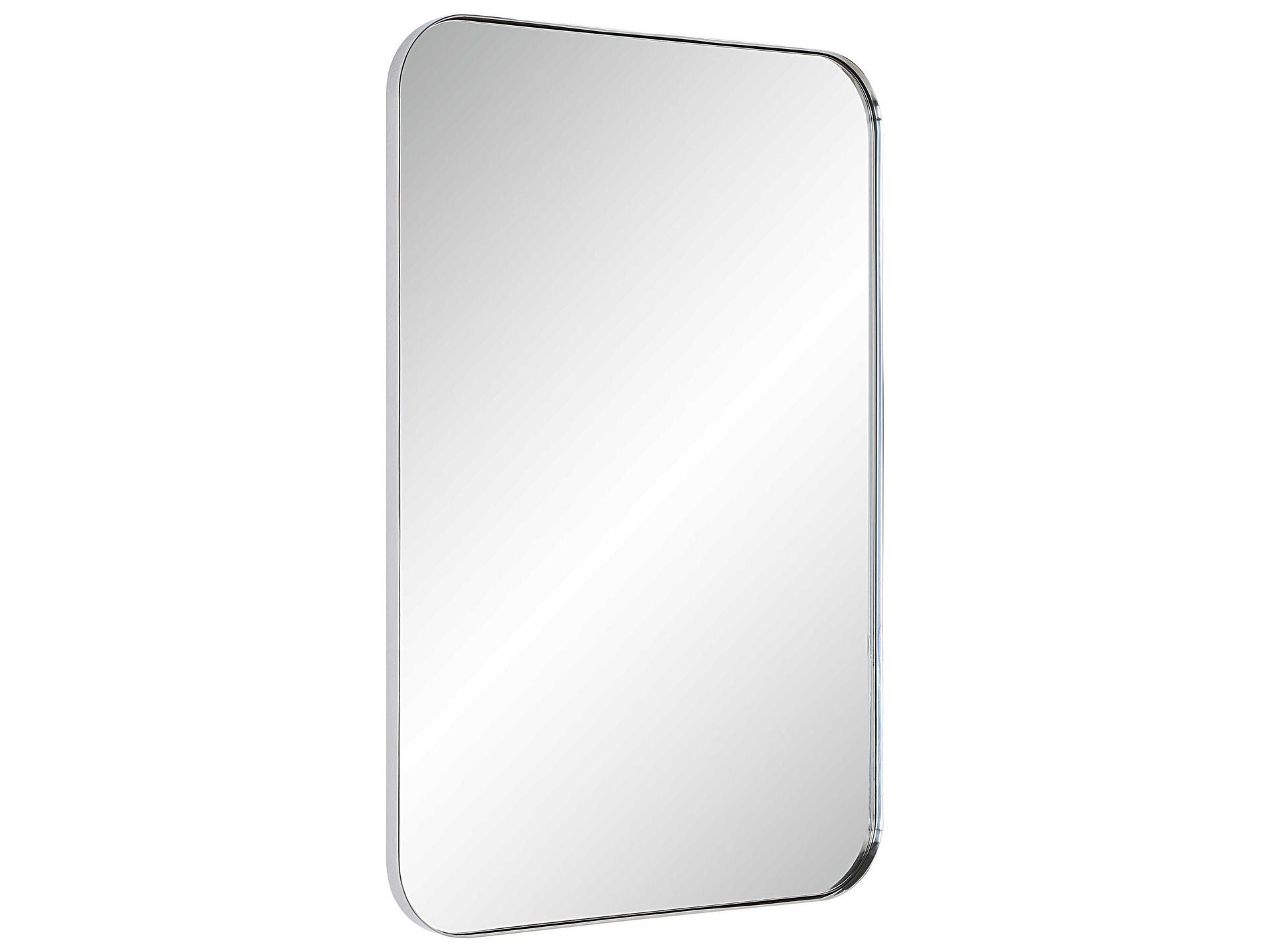 Renwil Louvas Nickel Rectangular Wall Mirror