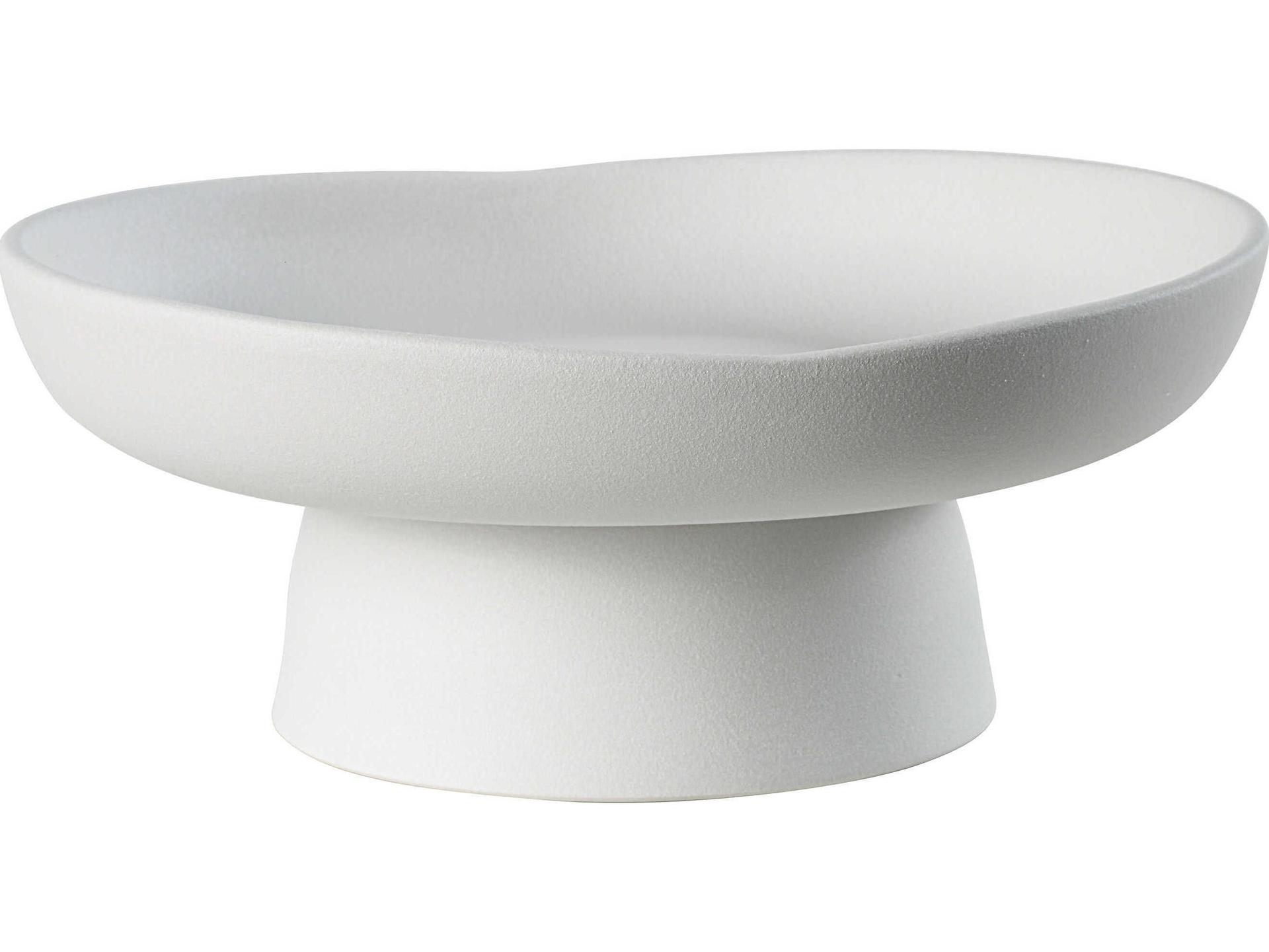 Malabo Matte Off White Decorative Bowl