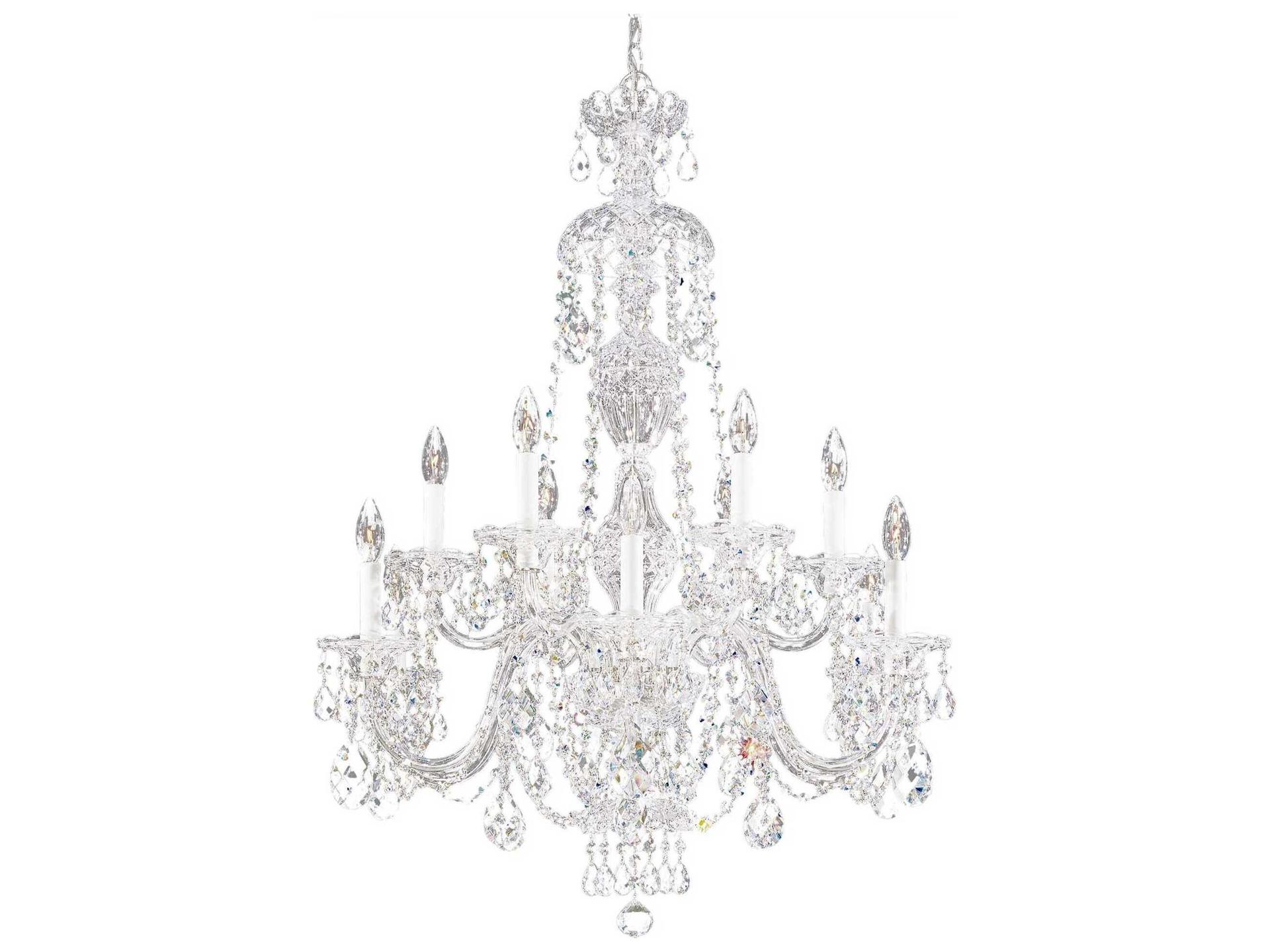 12-Light Sterling Chandelier