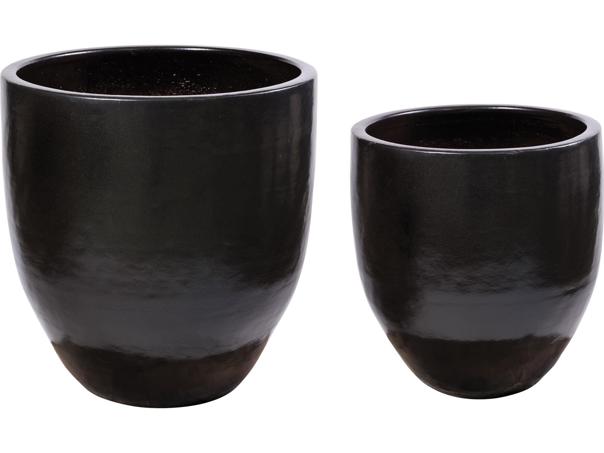 Ceramics Iron Semi-gloss Planter