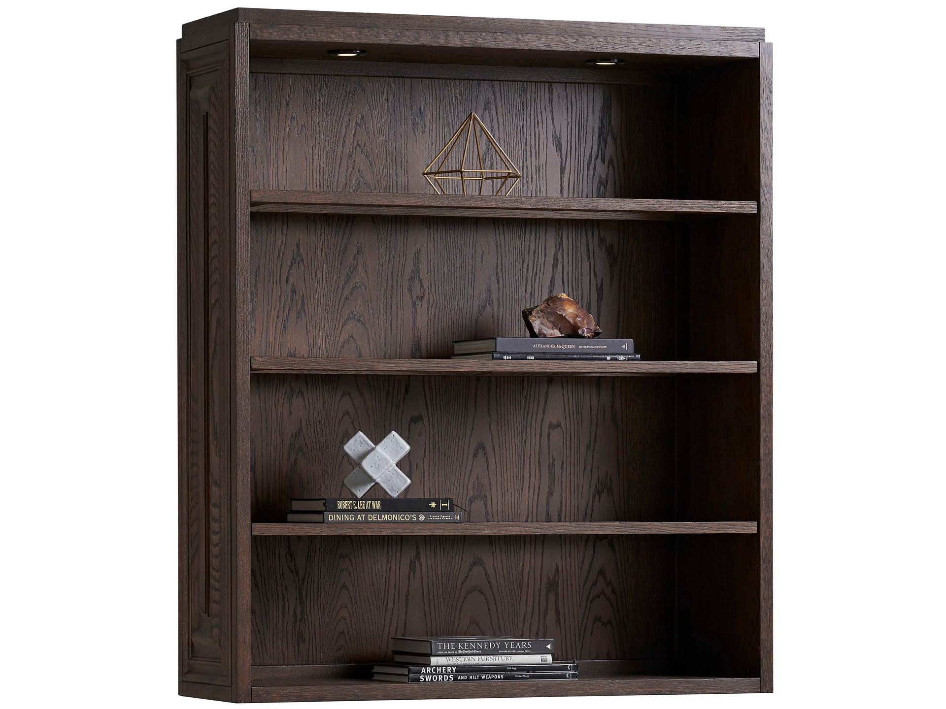 Barrymore Durango Deck Hutch in Dark Walnut Finish