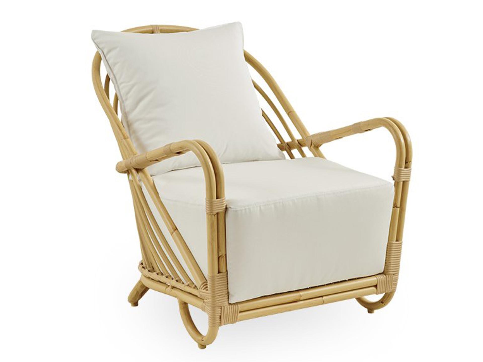 Exterior Aluminum Natural Cushion Charlottenborg Outdoor Lounge Chair