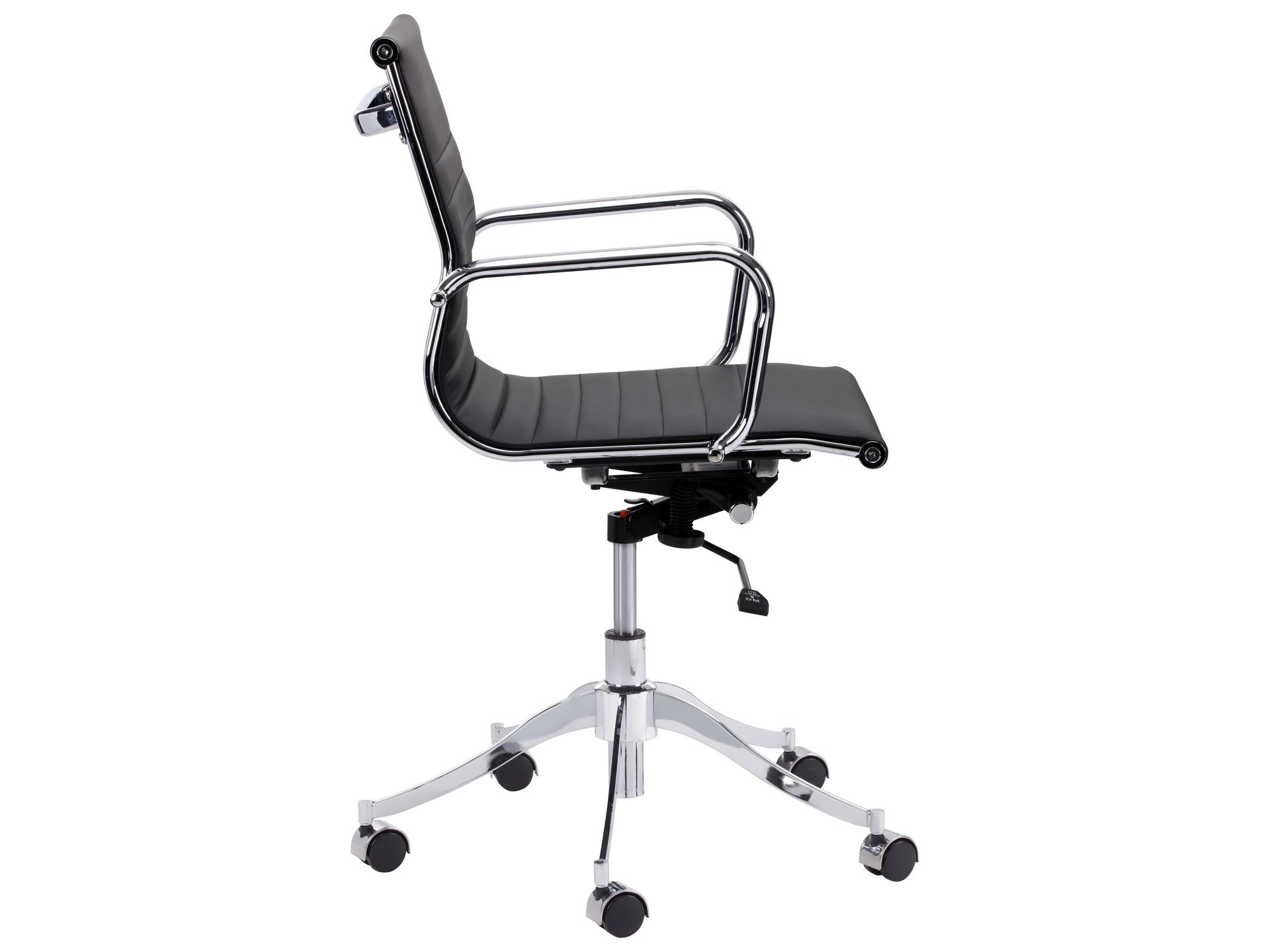 Tyler Office Chair in Onyx Faux Leather