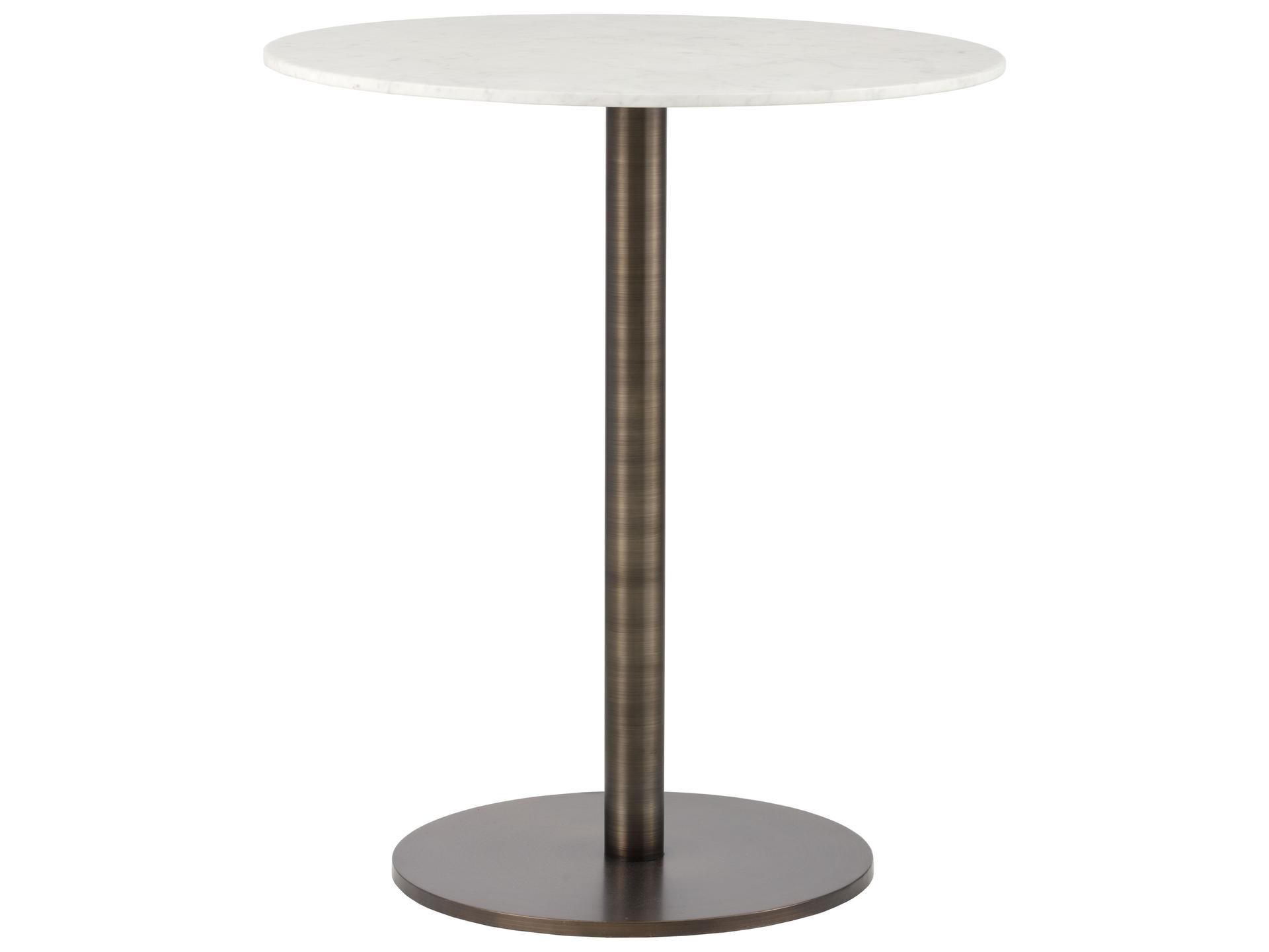Ikon Enco Round Marble Bar Table