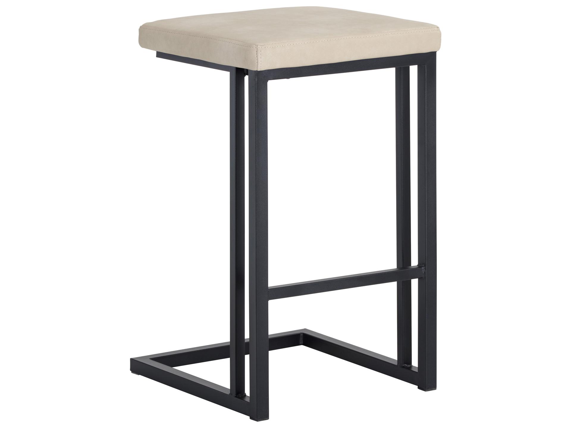 Urban Unity 16" Boone Counter Stool Black Bravo Cream